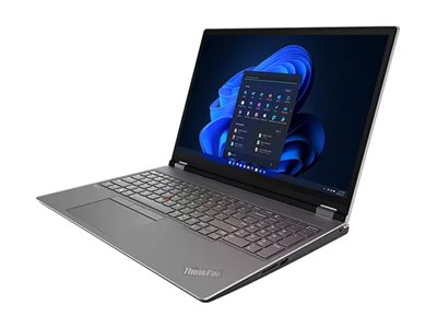 Lenovo ThinkPad P16 Intel® Core™ i9 i9-13980HX Mobiler Arbeitsplatz 40,6 cm (16) WQXGA 64 GB DDR5-SDRAM 1 TB SSD NVIDIA RTX 4000 Ada Wi-Fi 6E (802.11ax) Windows 11 Pro Grau, Schwarz