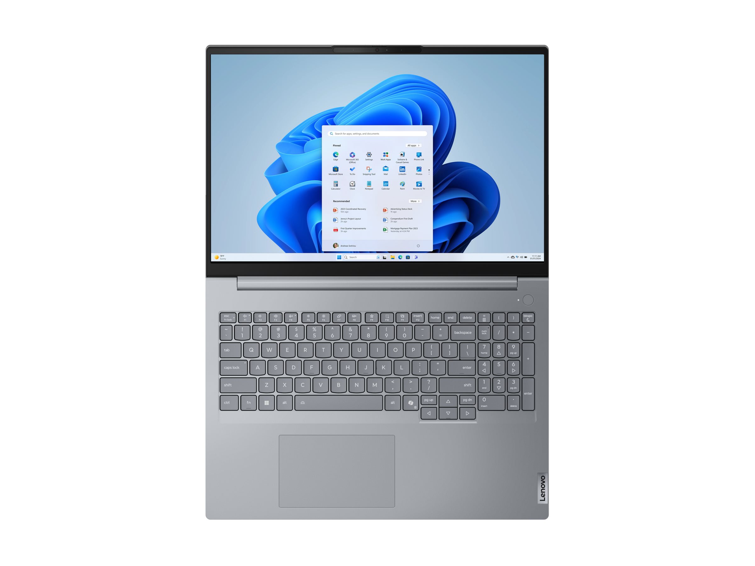 LENOVO ThinkBook 16 G8 U7 255H TS