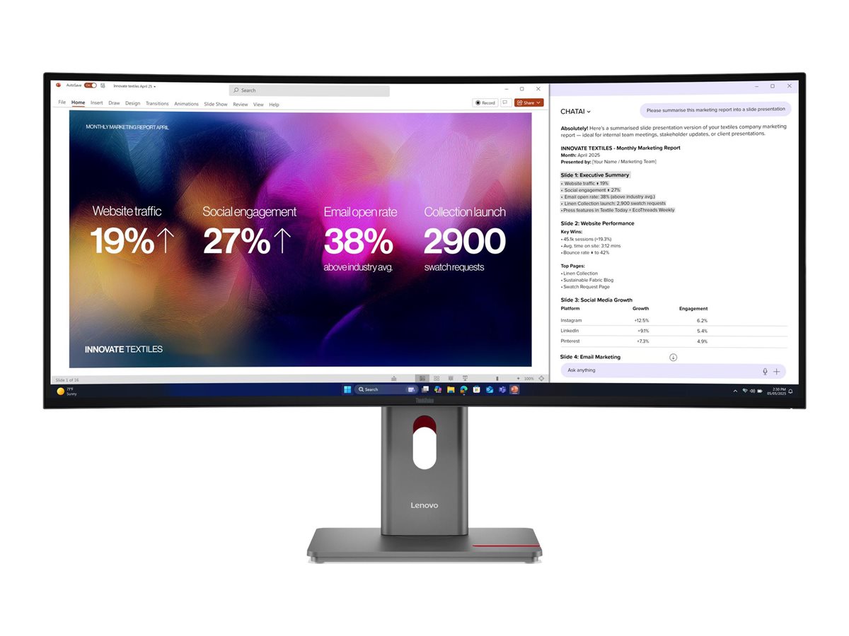 LENOVO ThinkVision P40WD-40 101,60cm