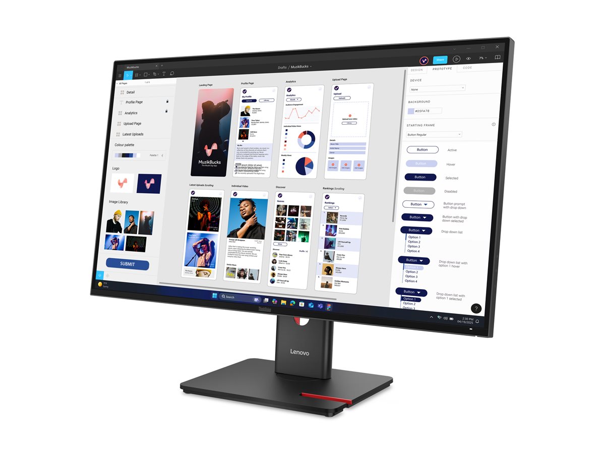 LENOVO ThinkVision T32UD-40 80,01cm TS