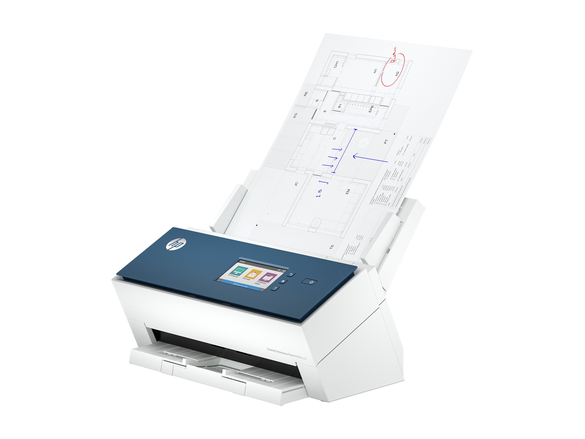 HP ScanJet Ent Flow N9000 sn1 Scanner Eu