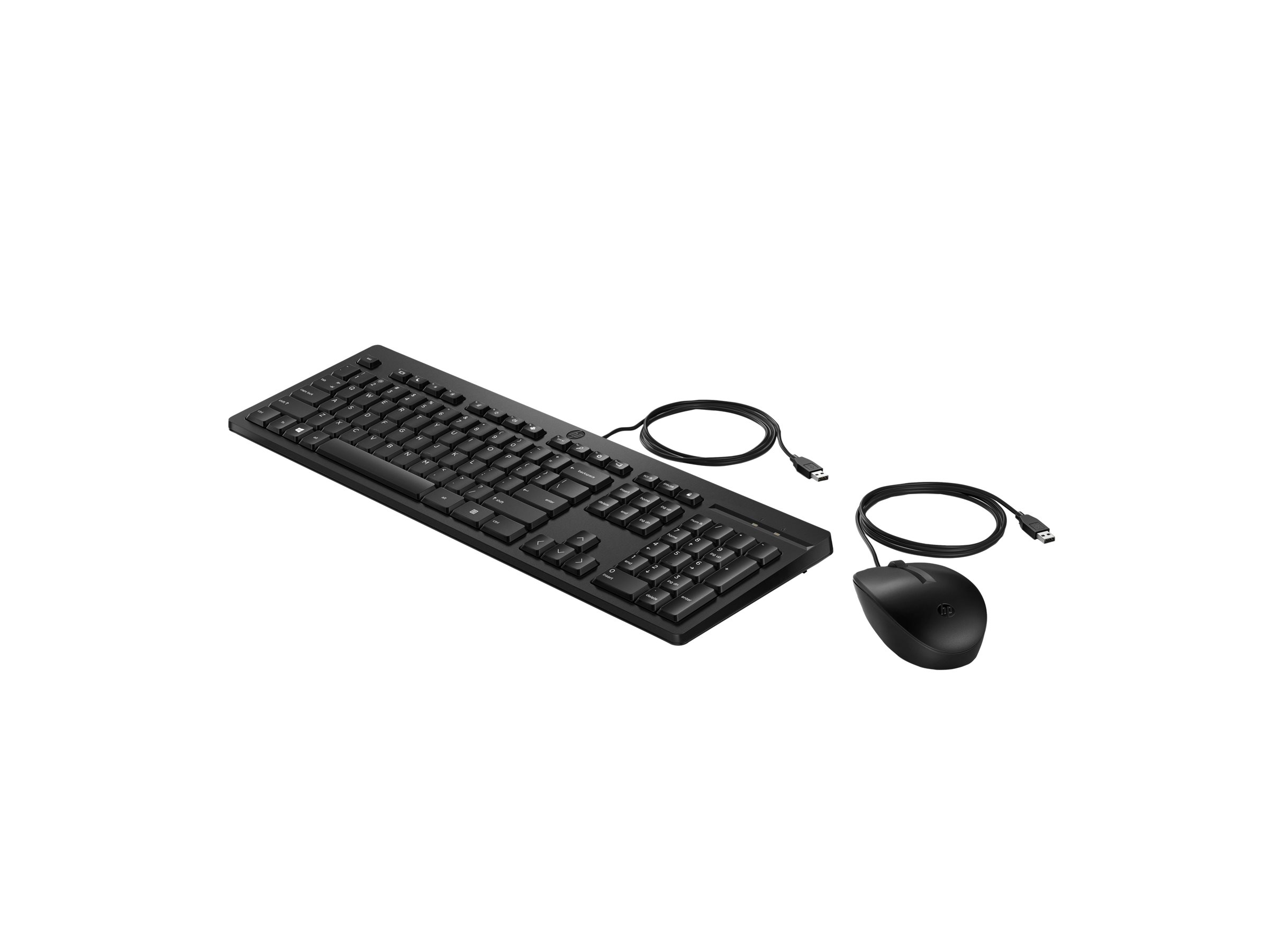HP 225 Wired Mouse and KB G2