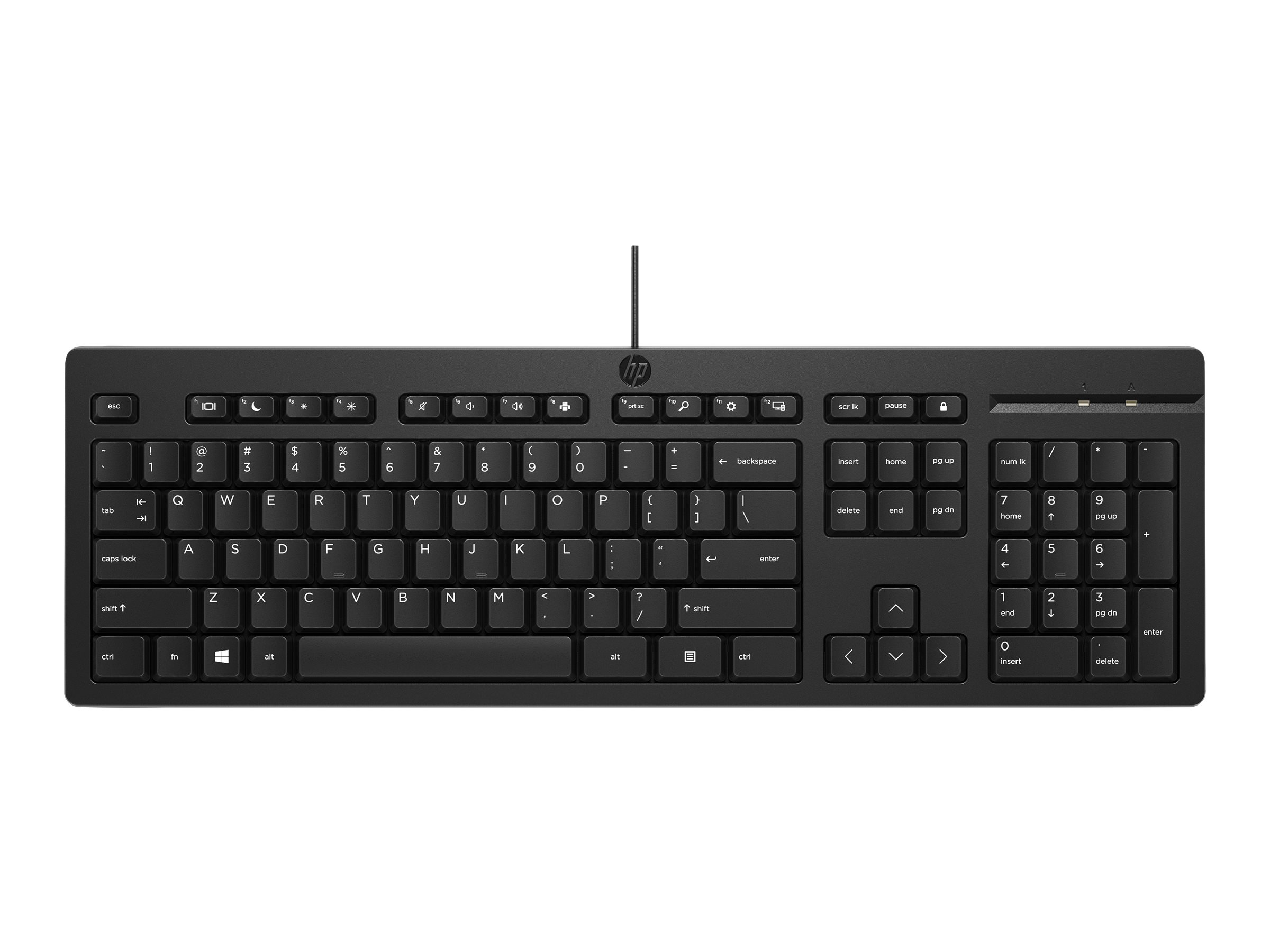 HP 125 G2 USB Wired Keyboard (EU)