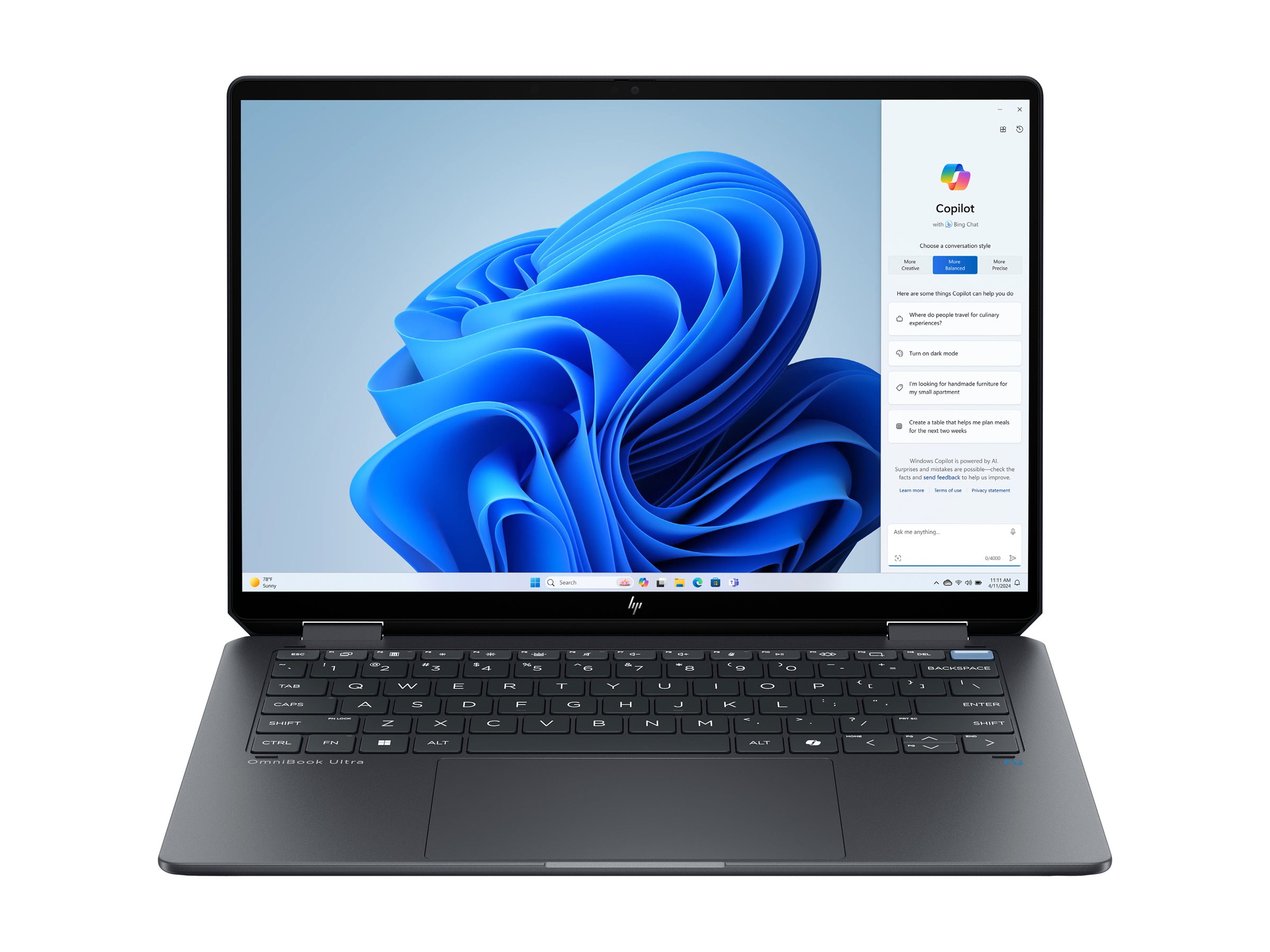 HP OmniBook Ultra 14-fh0091ng 35,56cm(P)