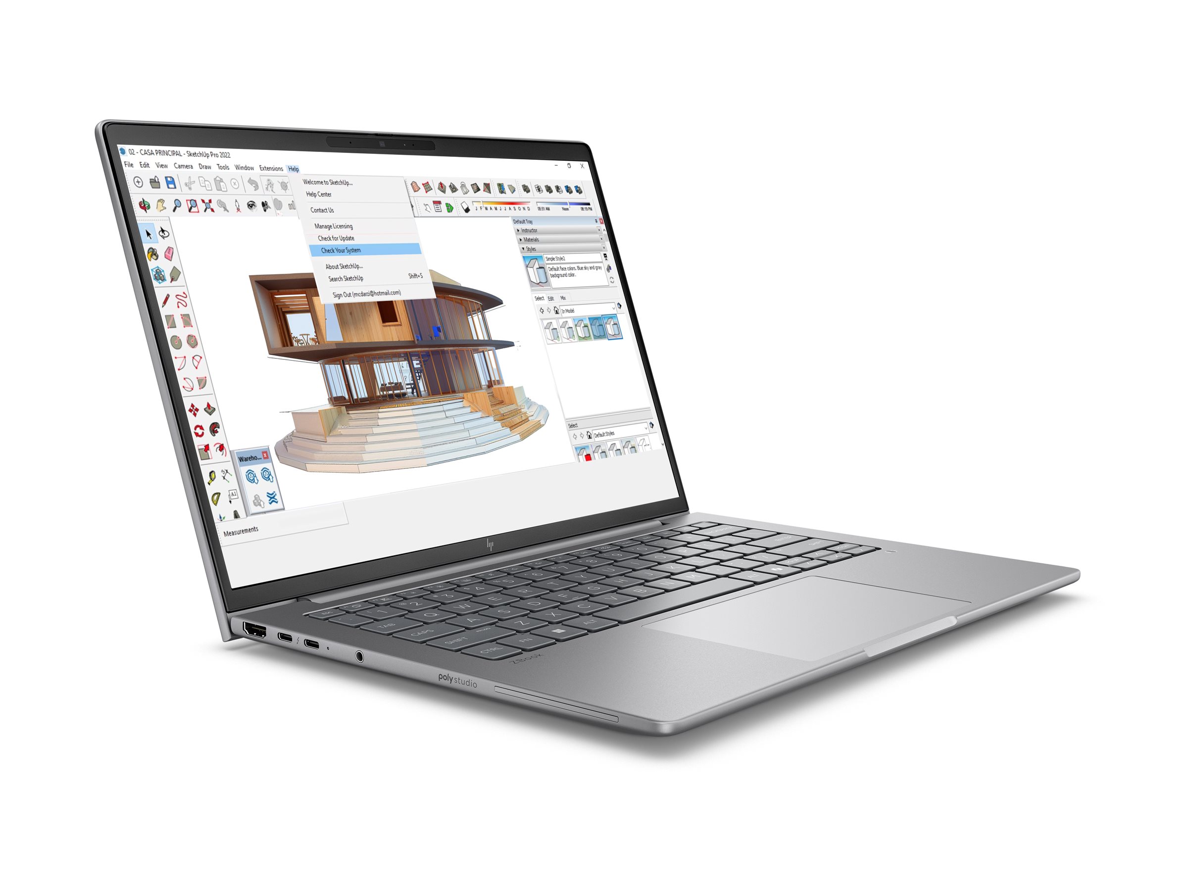 HP ZBook 8       14 G1i  u7-255H    32/1TBSSD 2.5K 3J W11P 36 Monate