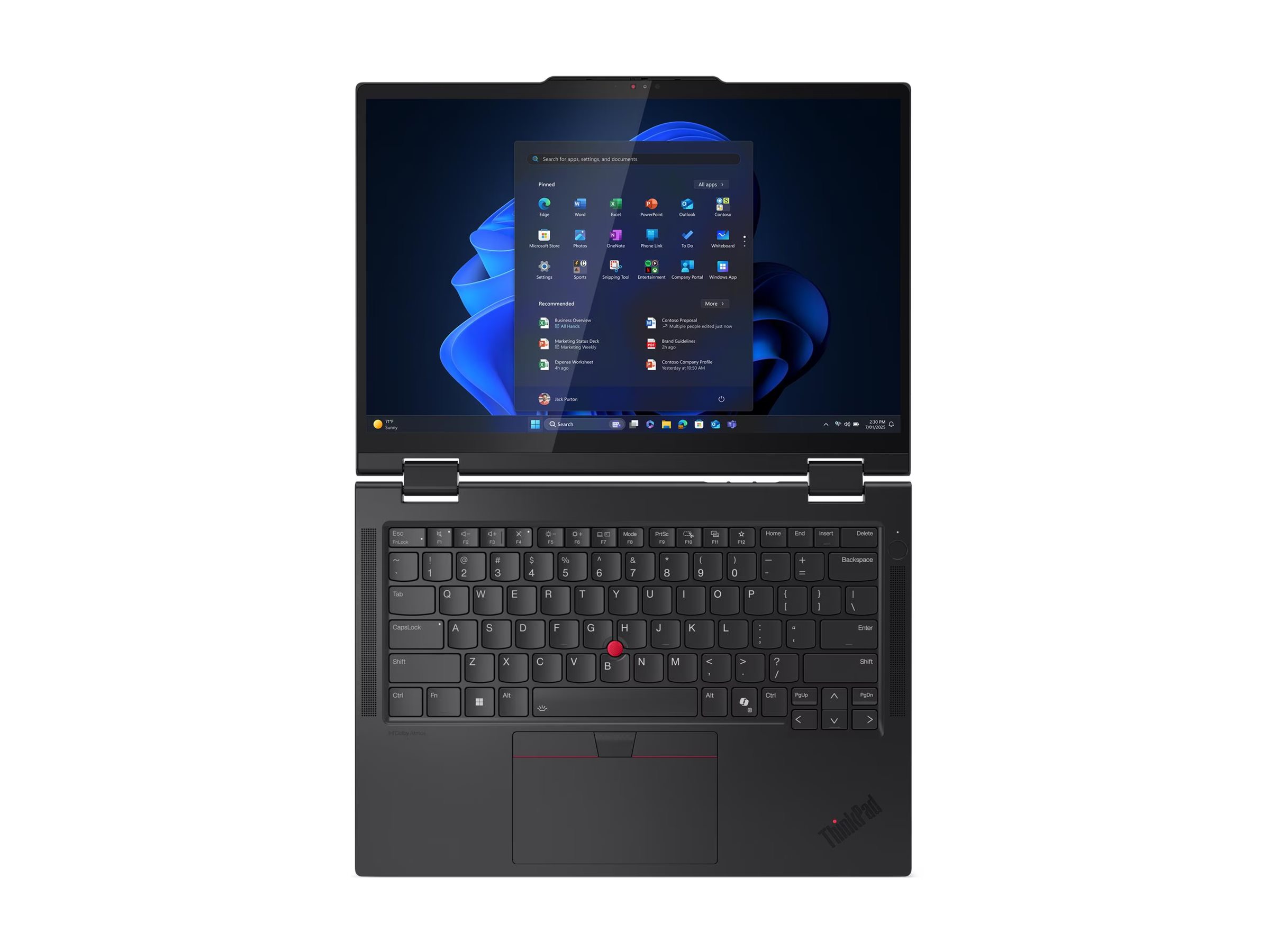 LENOVO ThinkPad T14s 2in1 G1 U7 255U TS