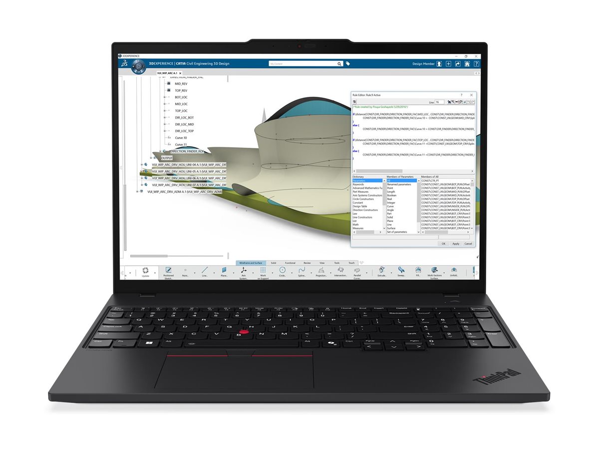 LENOVO ThinkPad P16s G5 AI 7 Pro 450 TS