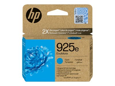 HP 925e EvoMore Cyan Original Ink Cart