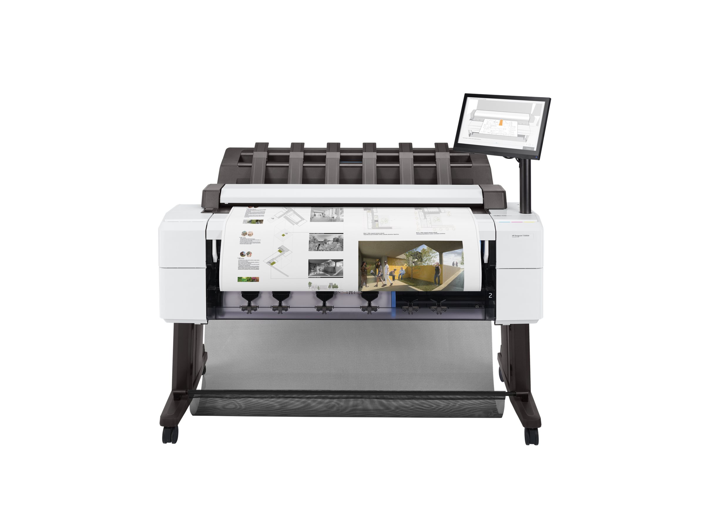 HP DesignJet T2600dr 36in PS MFP Printer