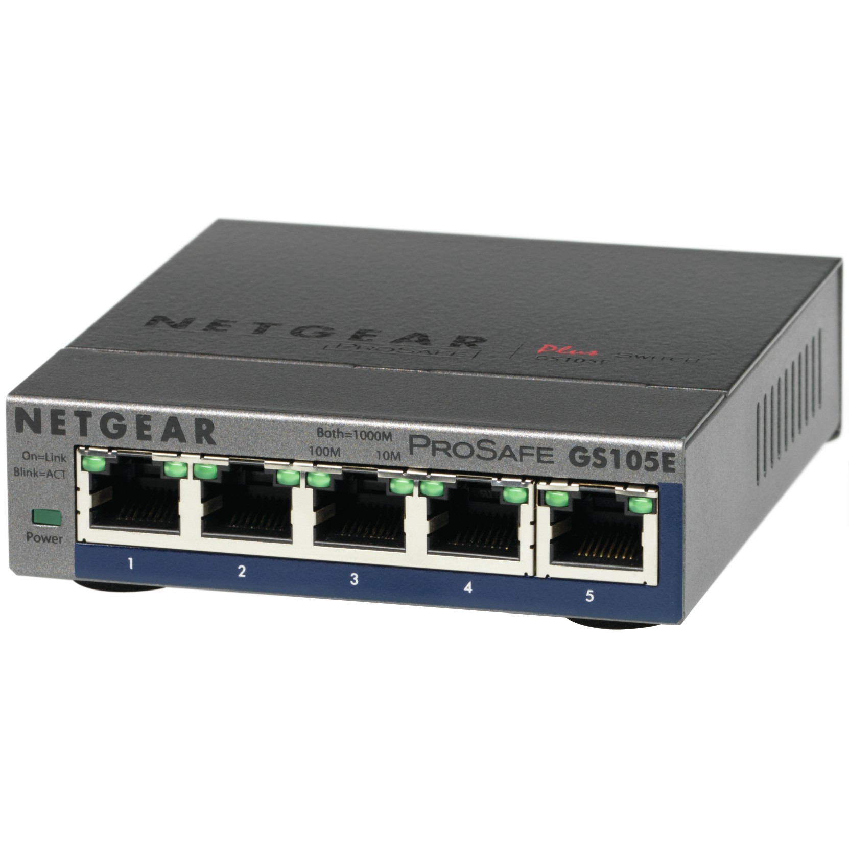 NETGEAR 5P Gigabit Plus Ethernet Switch