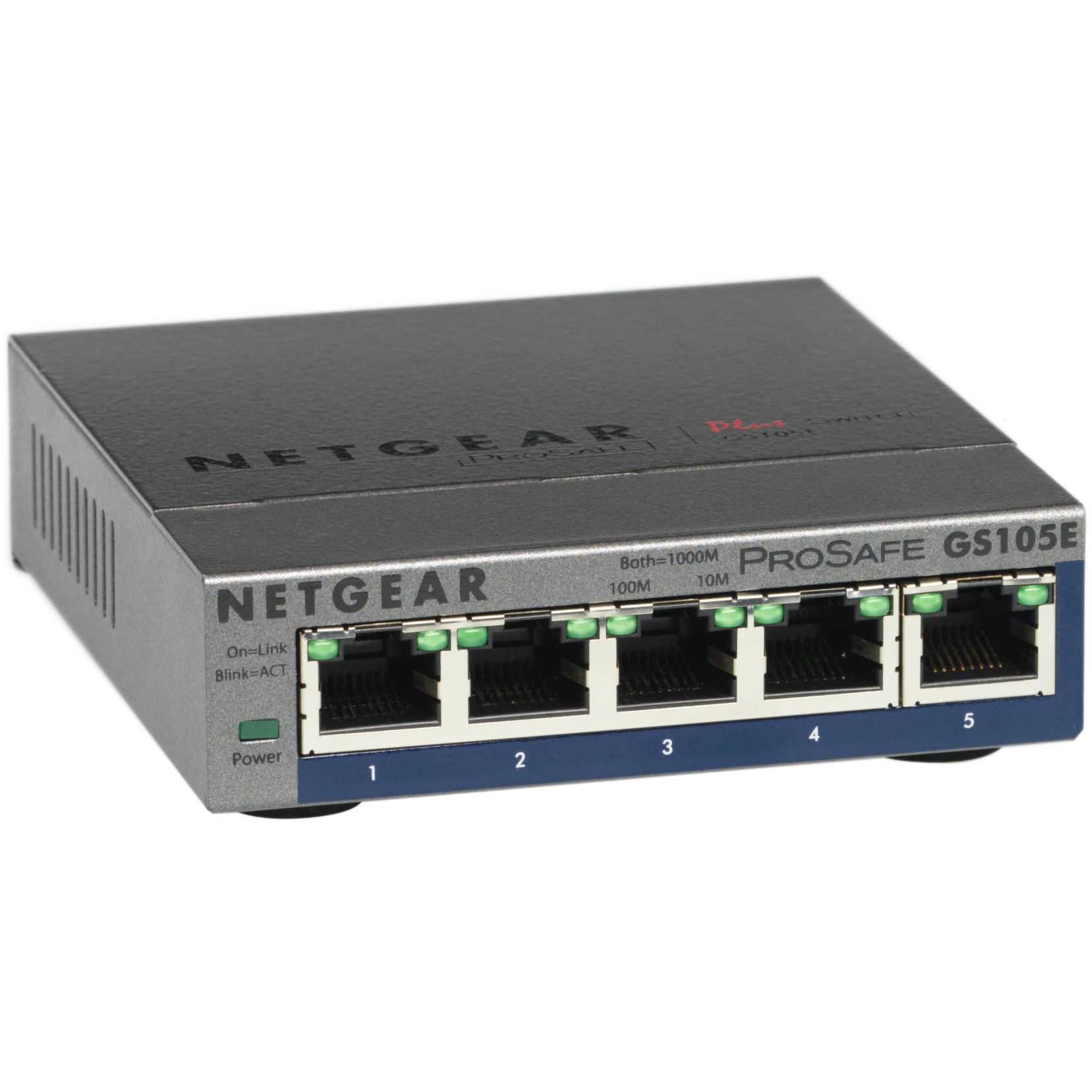 NETGEAR 5P Gigabit Plus Ethernet Switch