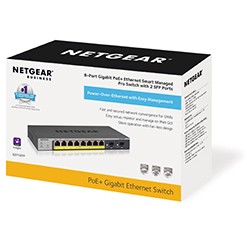 NETGEAR GS110TP Managed L2/L3/L4 Gigabit Ethernet (10/100/1000) Power over Ethernet (PoE) Grau