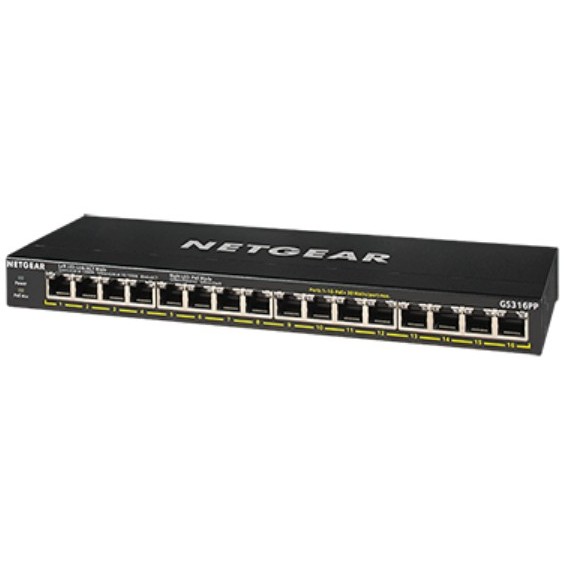 NETGEAR 16-Port GB PoE+ unmanaged Switch