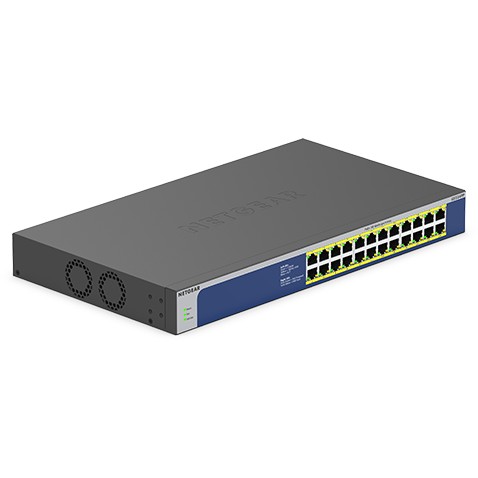 NETGEAR Switch 24x GE GS524PP-100EUS PoE+ Unmanaged Switch