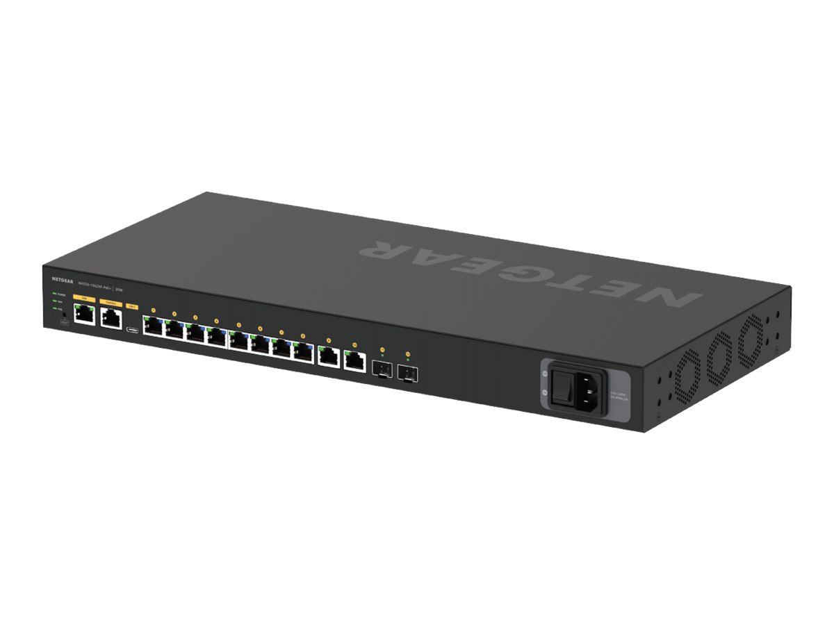 NETGEAR 12-Port AV Line M4250-10G2XF-PoE