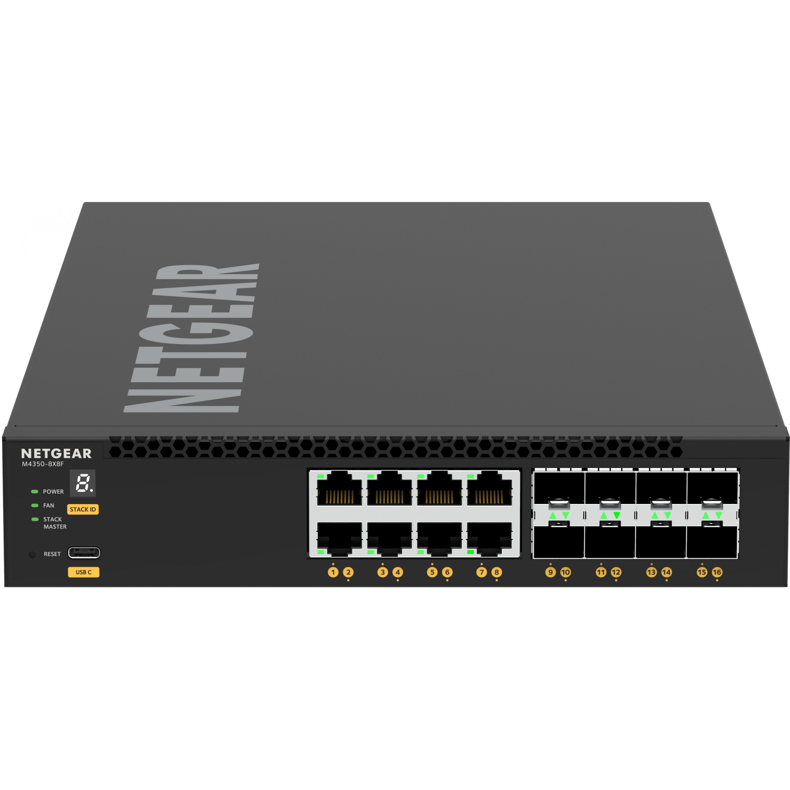NETGEAR 16PT M4350-8X8F Managed Switch