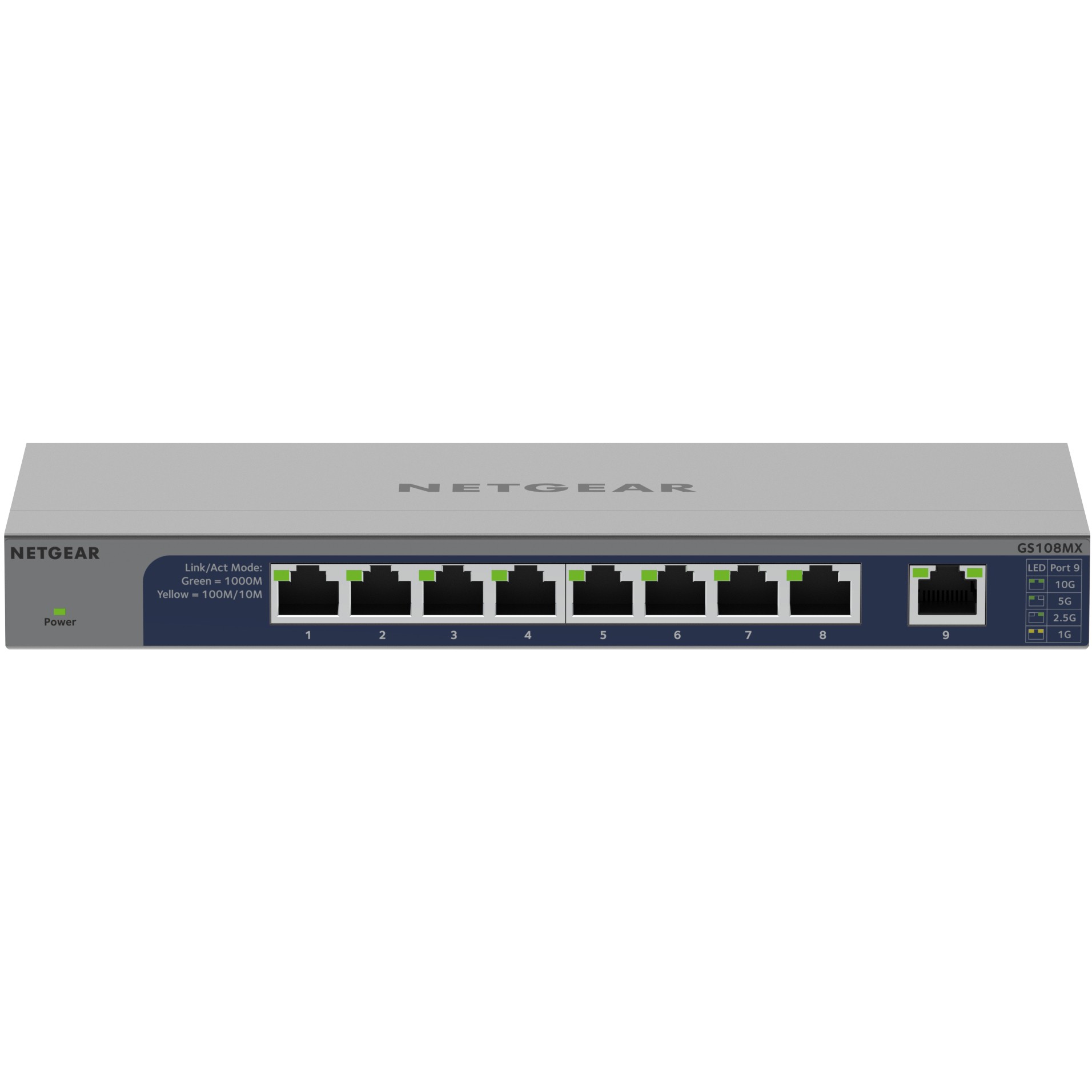 NETGEAR 8PT GIG UM +1P 10G Switch