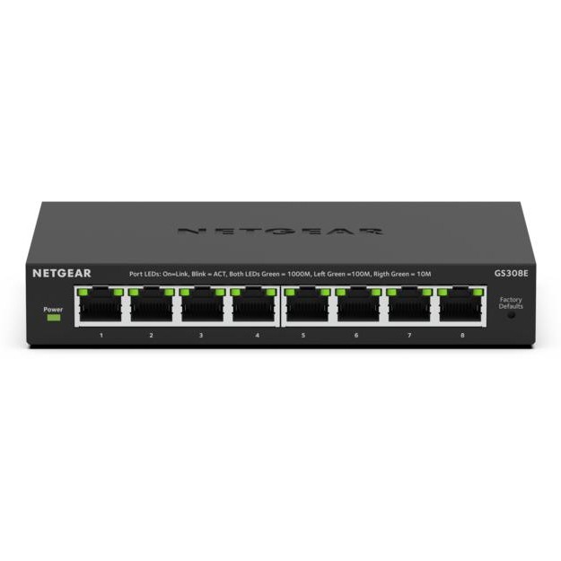 NETGEAR 8Port Gigabit Plus Switch