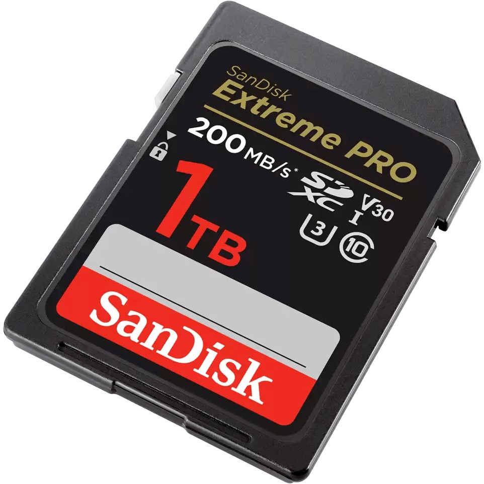 SD Extreme PRO UHS-I Card   1TB SanDisk SDXC