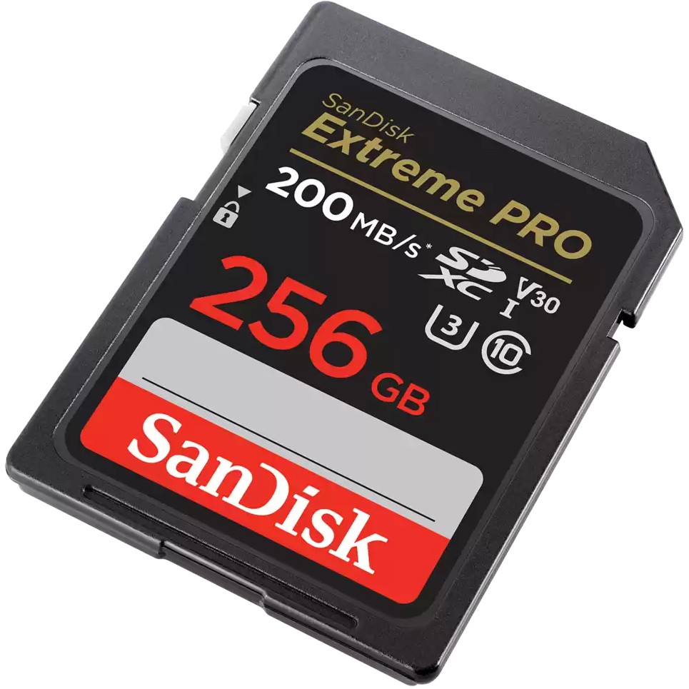 SD Extreme PRO UHS-I Card 256GB SanDisk SDXC