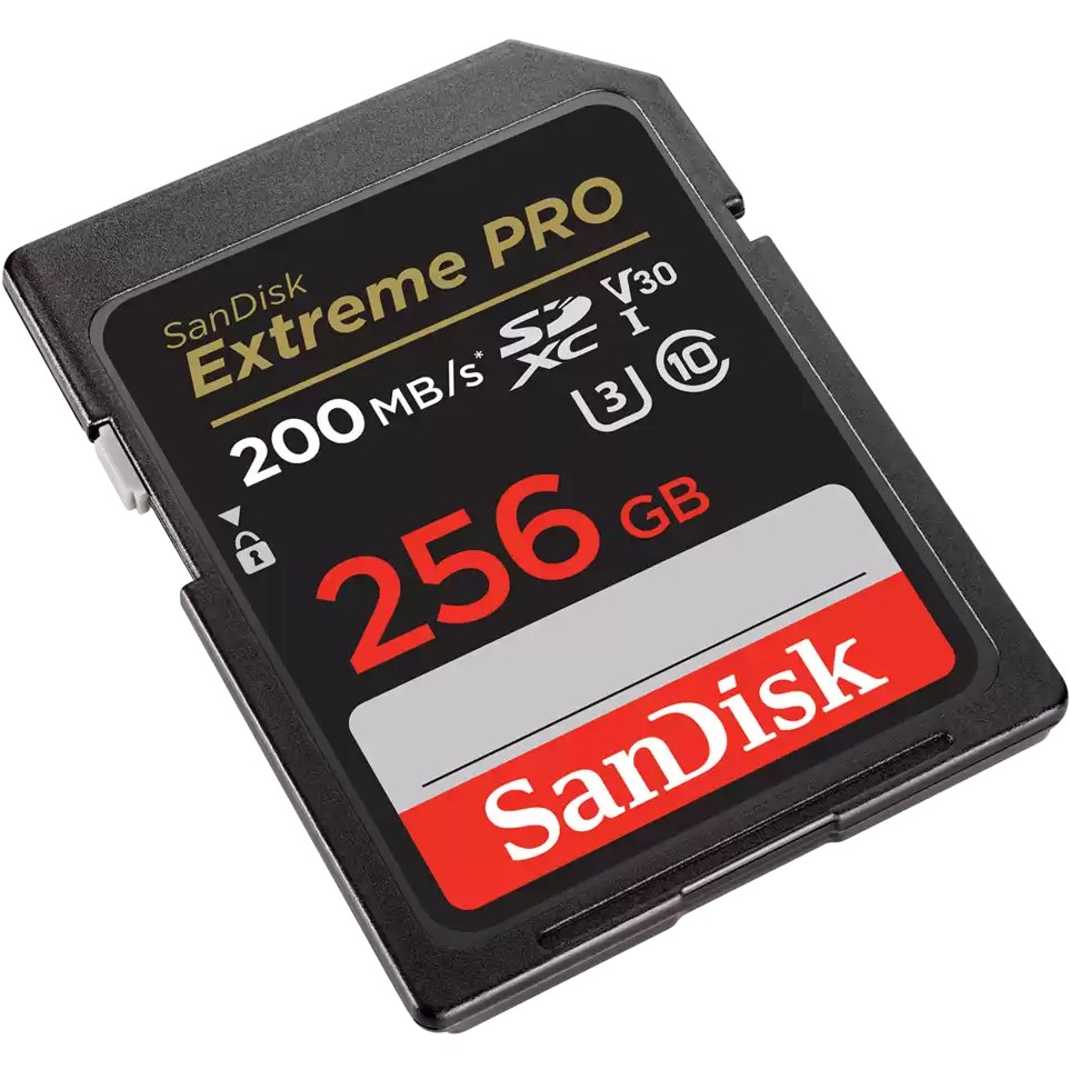 SD Extreme PRO UHS-I Card 256GB SanDisk SDXC