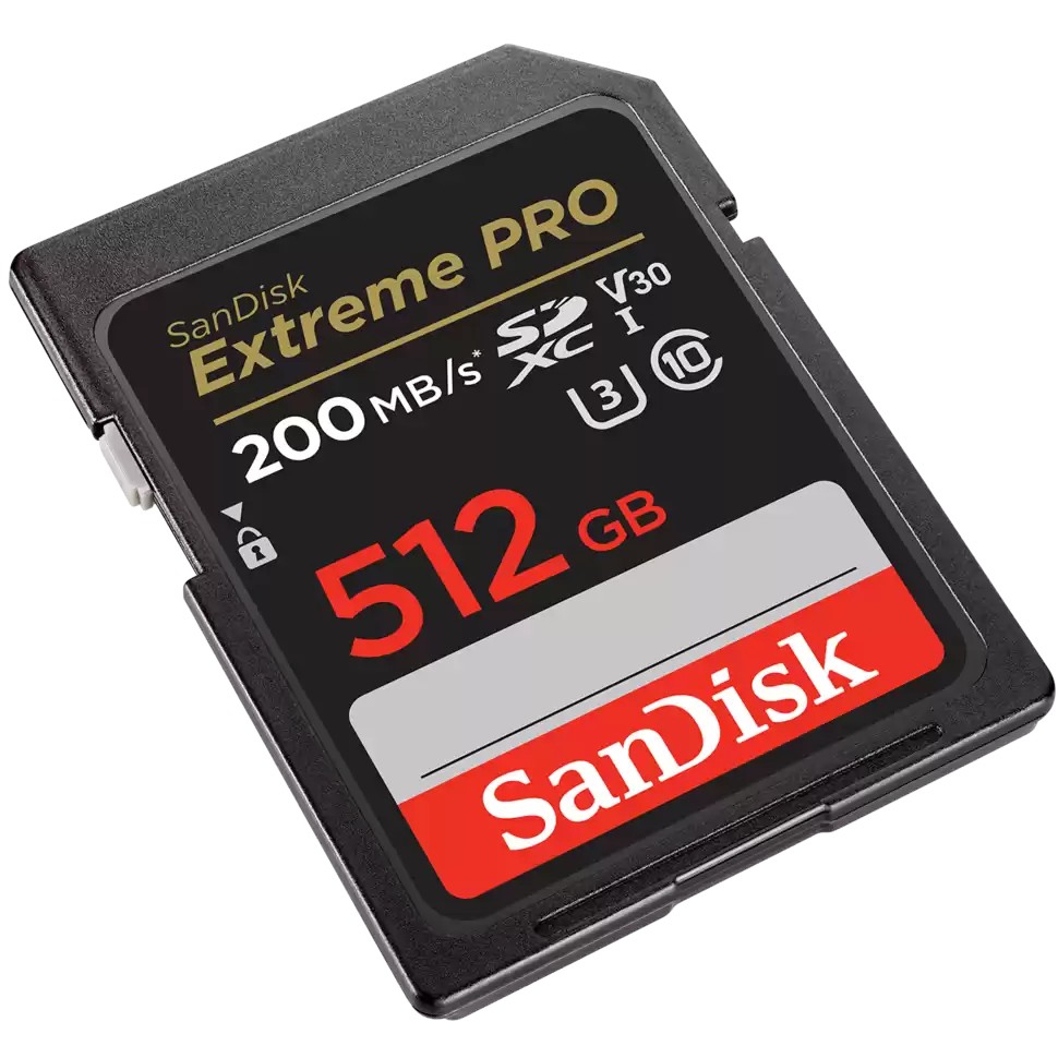 SD Extreme PRO UHS-I Card 512GB SanDisk SDXC