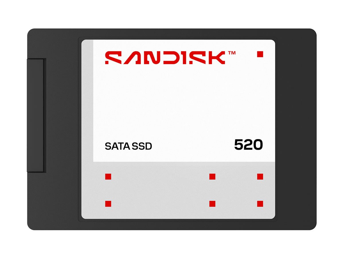 SANDISK 520 SATA III SSD 1TB 6,35cm