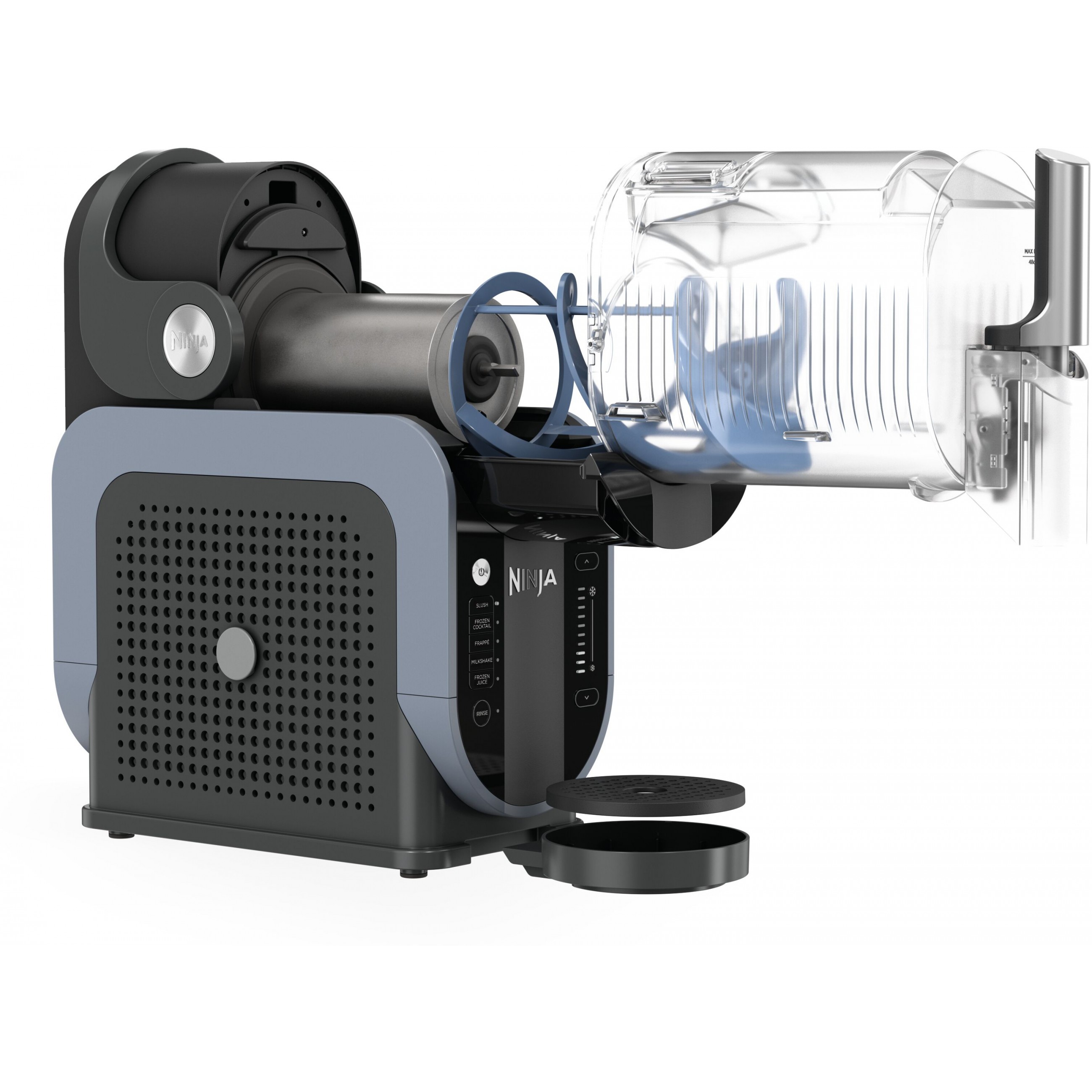 Ninja FS301EU Slushi Slush-Eismaschine Schwarz/Silber