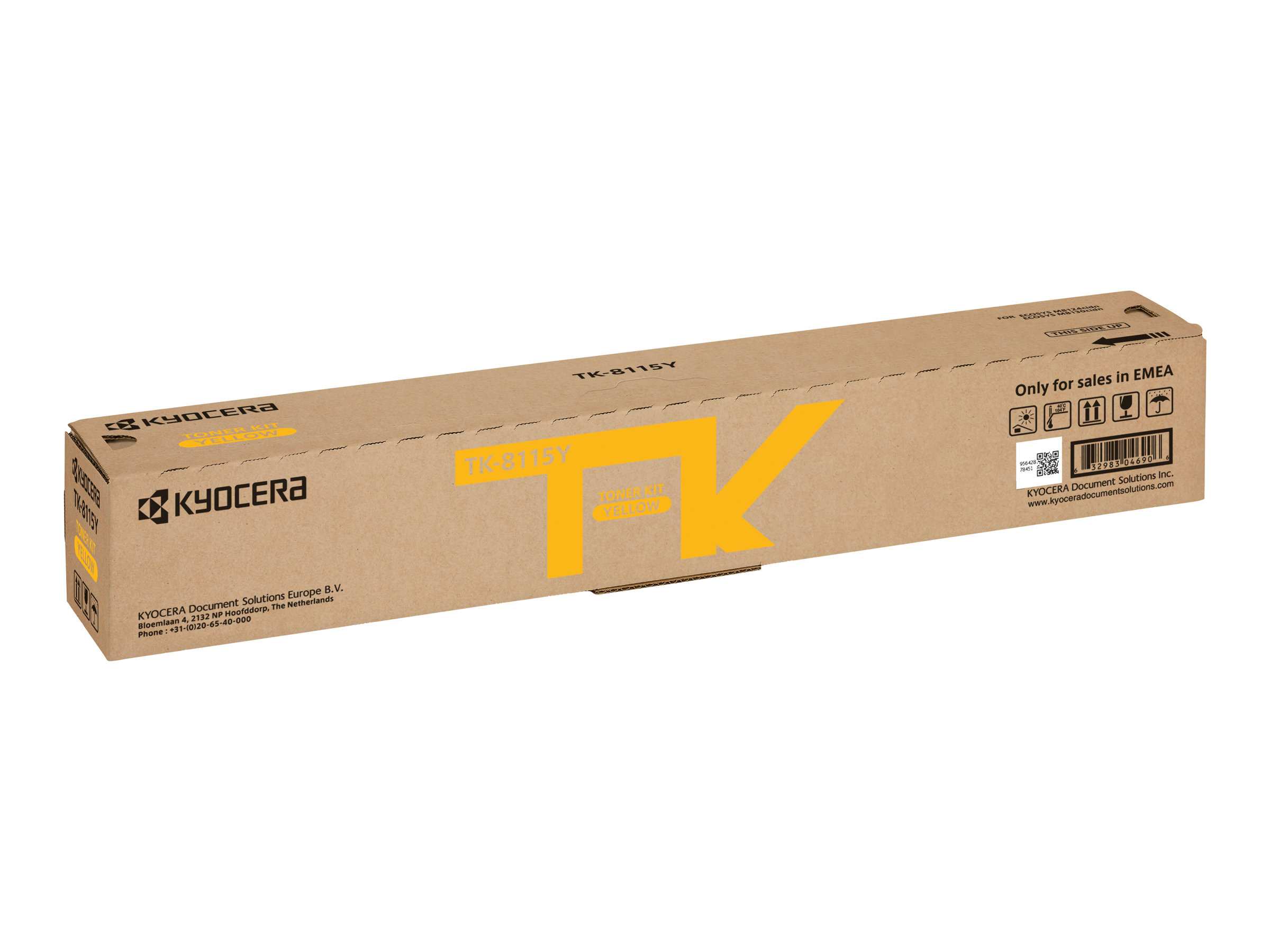 Kyocera Toner TK-8115Y Gelb bis zu 6.000 Seiten gem. ISO/IEC 19798