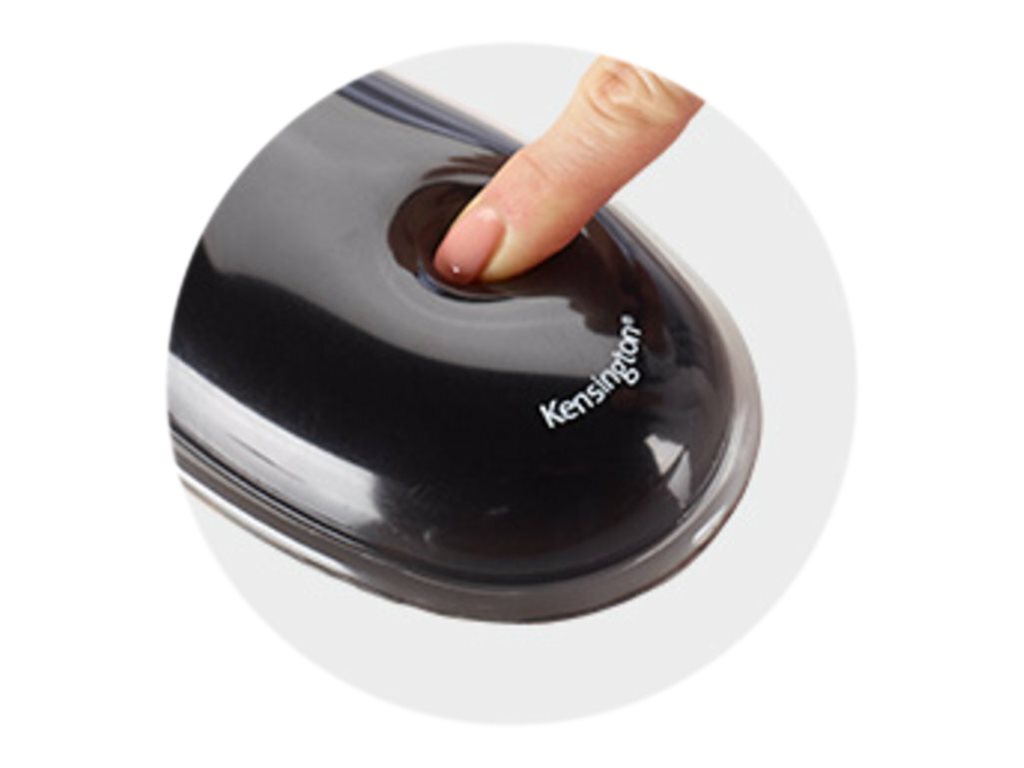 KENSINGTON Duo Gel Mauspad rauch schwarz