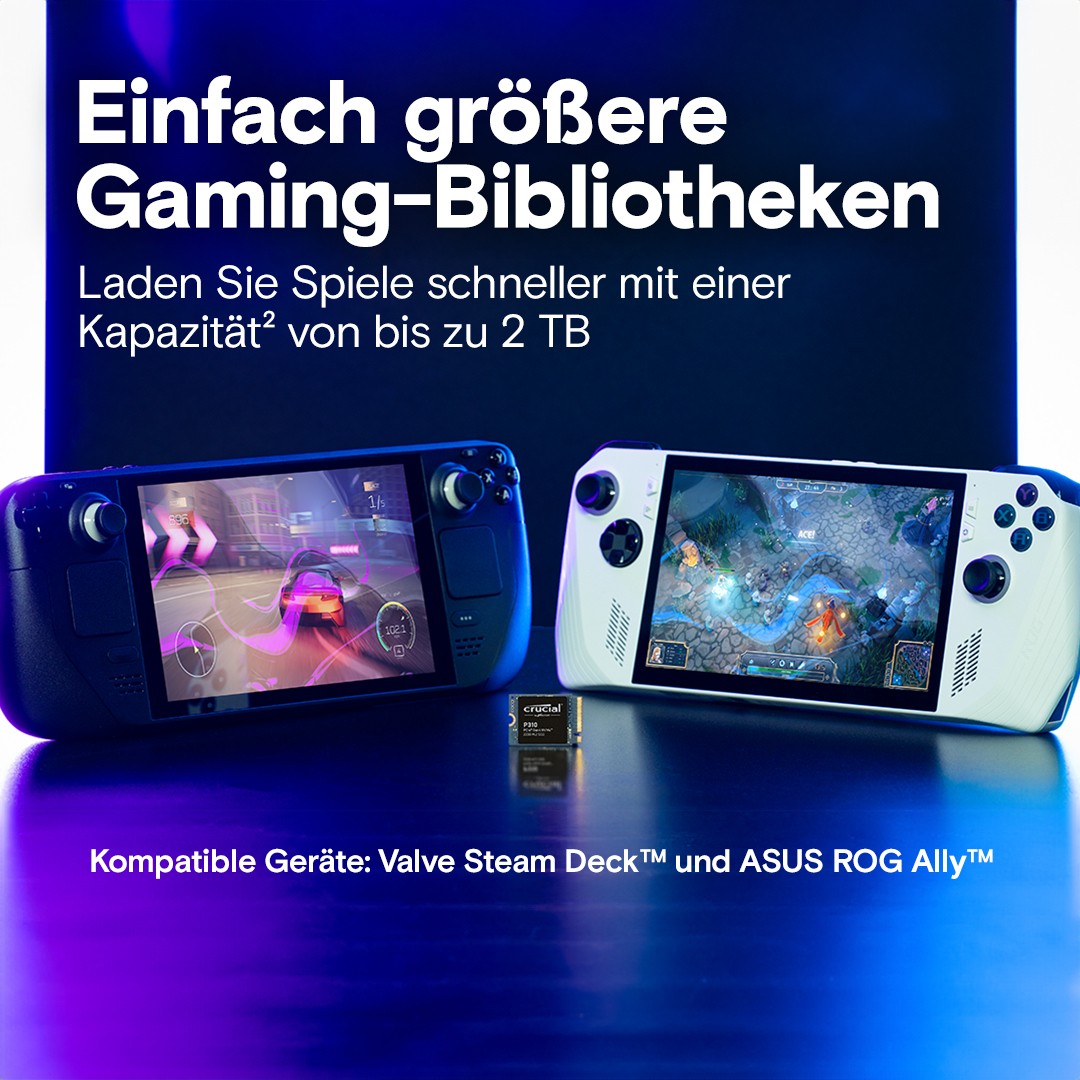 M.2 1TB Crucial P310 NVMe PCIe Gen4 2230