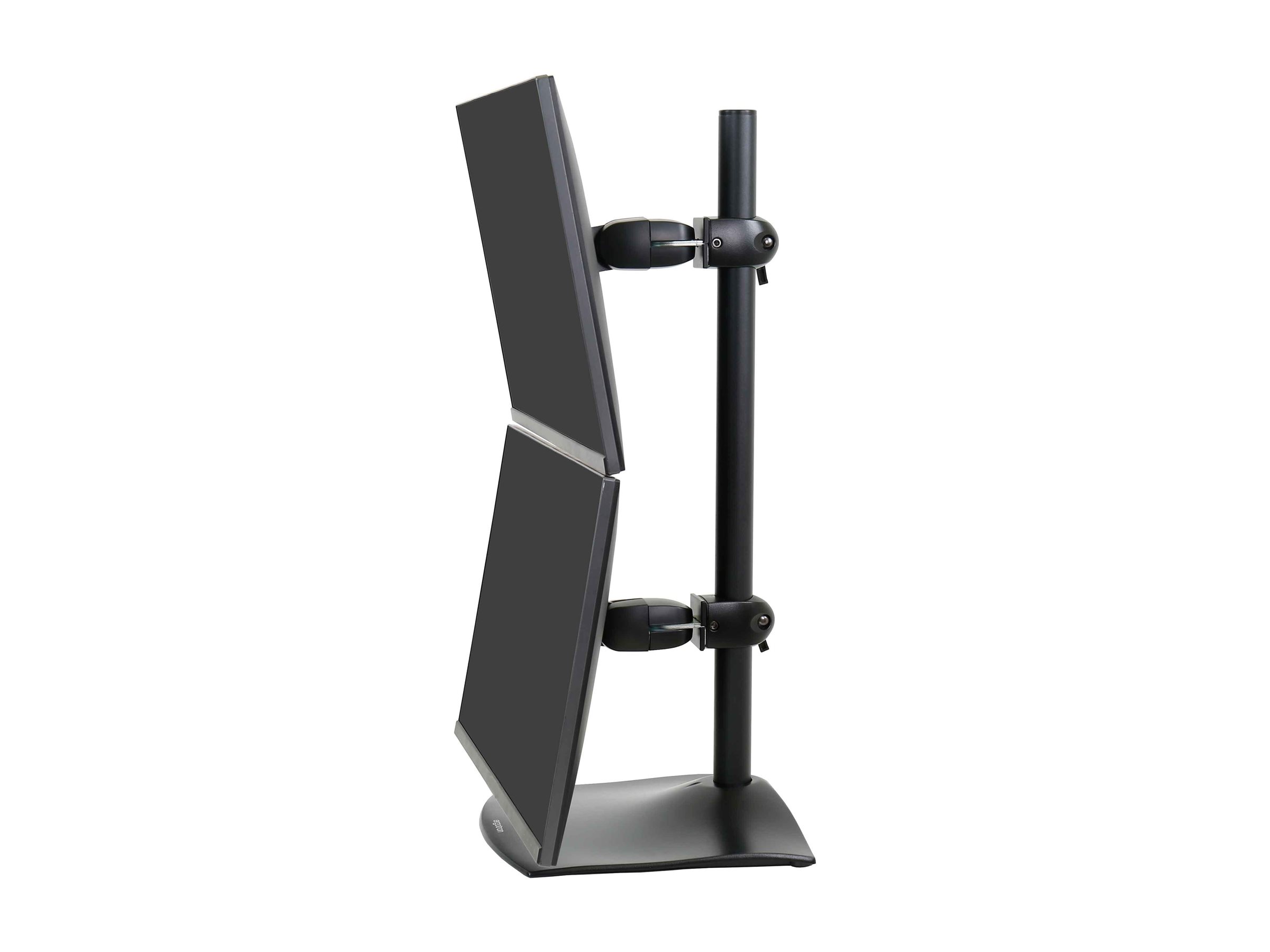Ergotron DS Series DS100 Dual Monitor Desk Stand, Vertical