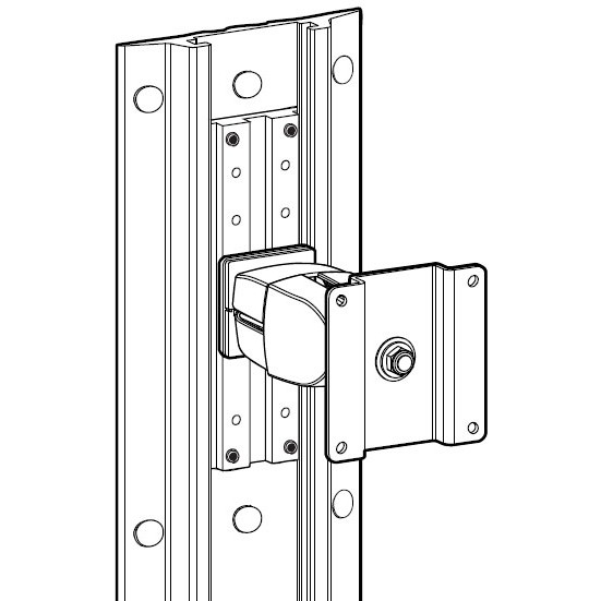 ERGOTRON Montagesatz LCD Arm ALU Profils