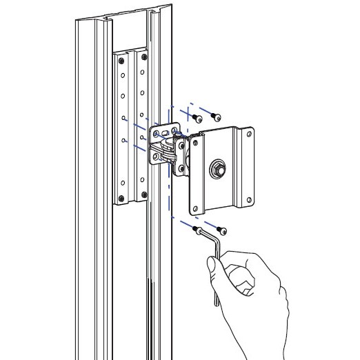 ERGOTRON Montagesatz LCD Arm ALU Profils