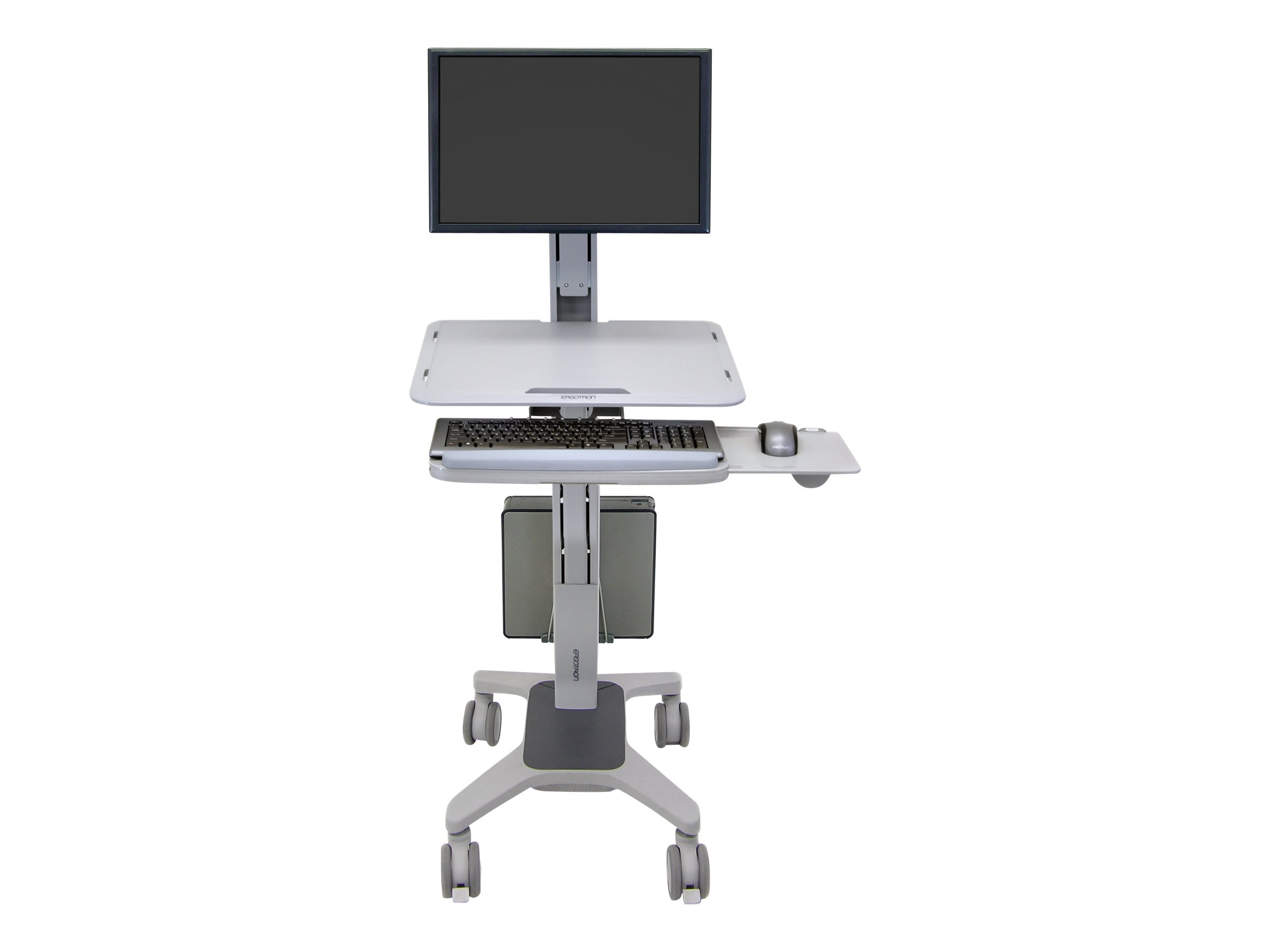 Ergotron WorkFit C-Mod, Single Display Sit-Stand Workstation