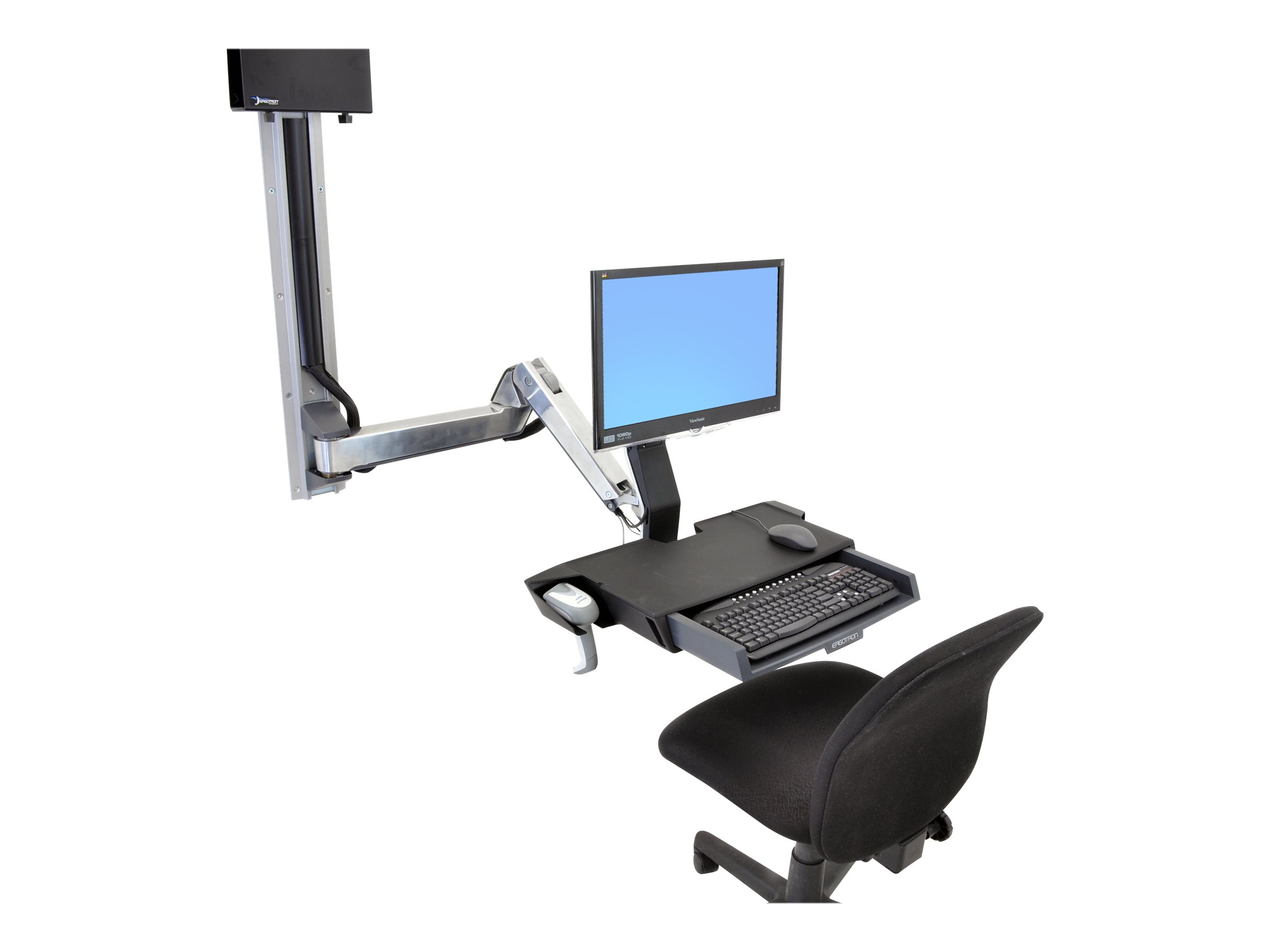 ERGOTRON StyleView Sit-Stand Combo Ext.