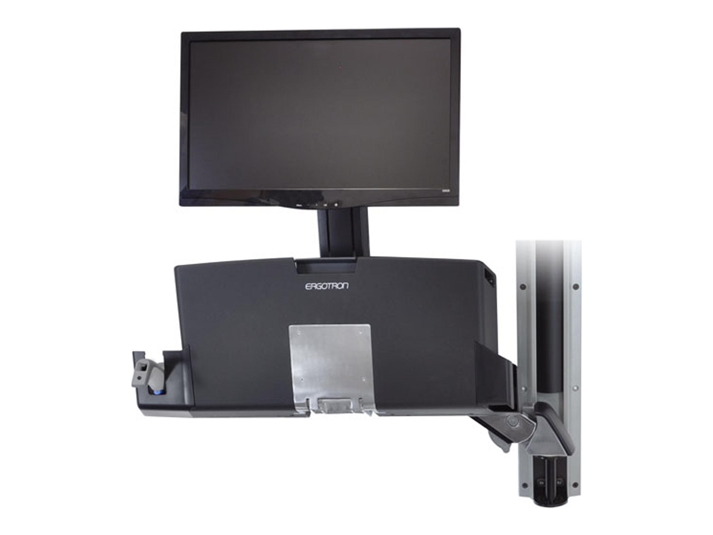 ERGOTRON SV Sit-Stand Combo System black