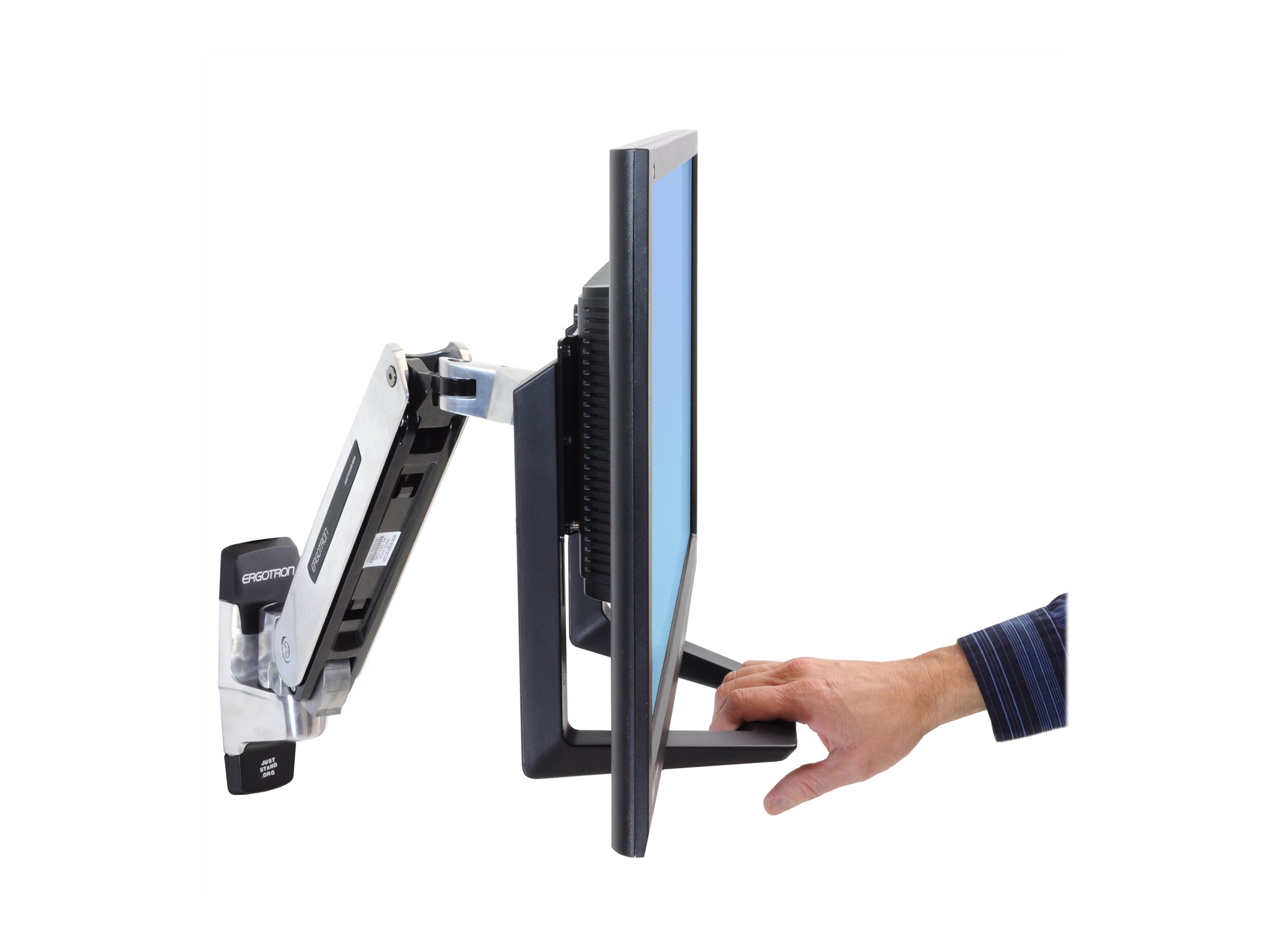 Ergotron Handgriff für VESA Montore in Schwarz