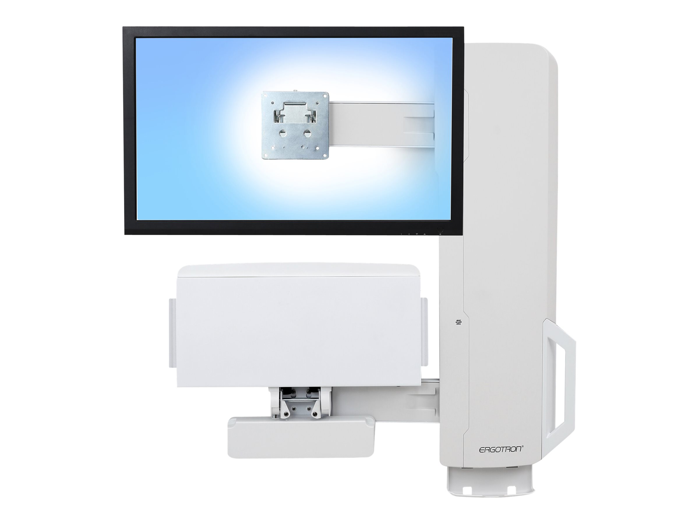 ERGOTRON StyleView® Sit-Stand weiss