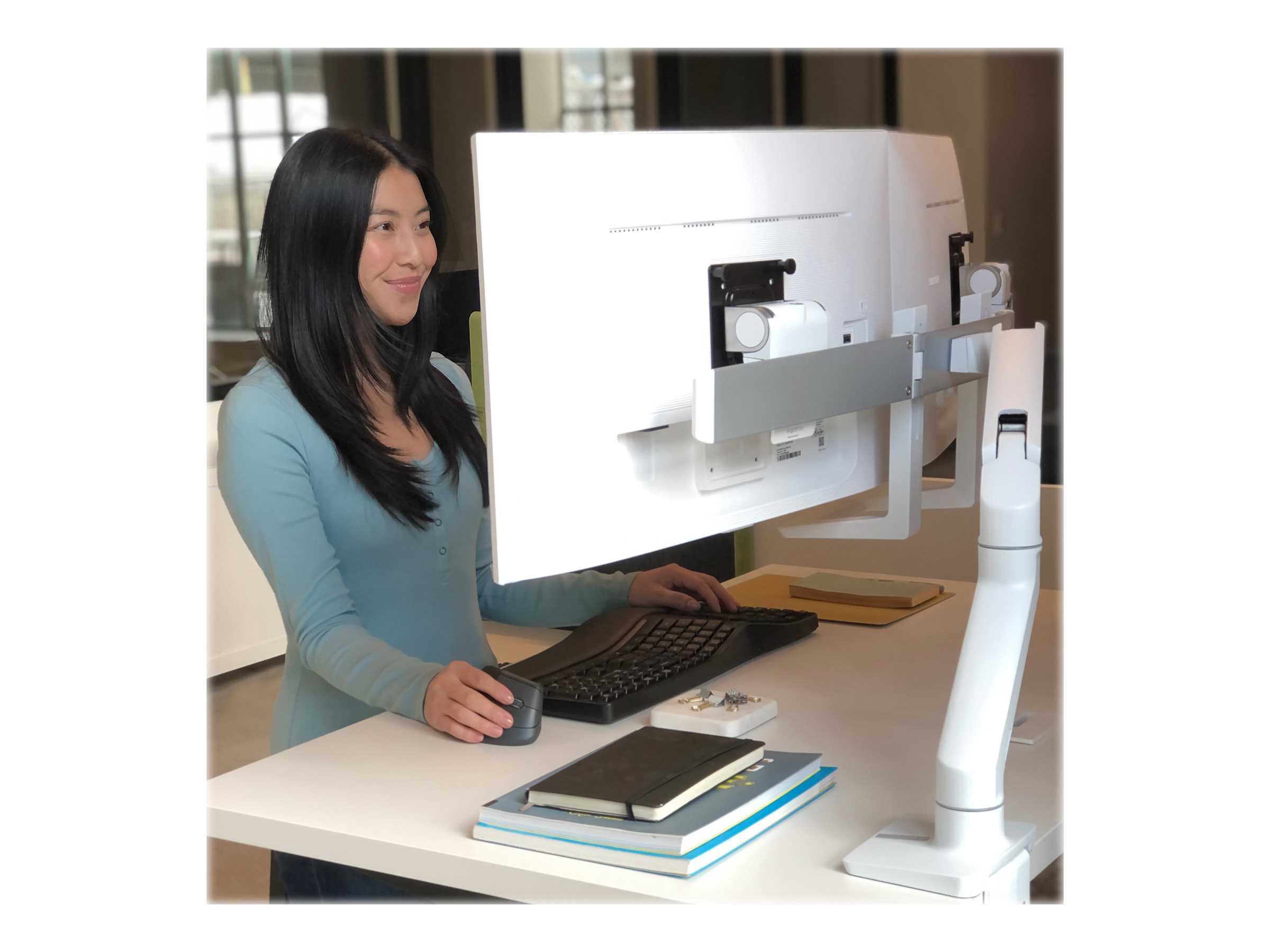 ERGOTRON HX dual Monitor Tischhalterung