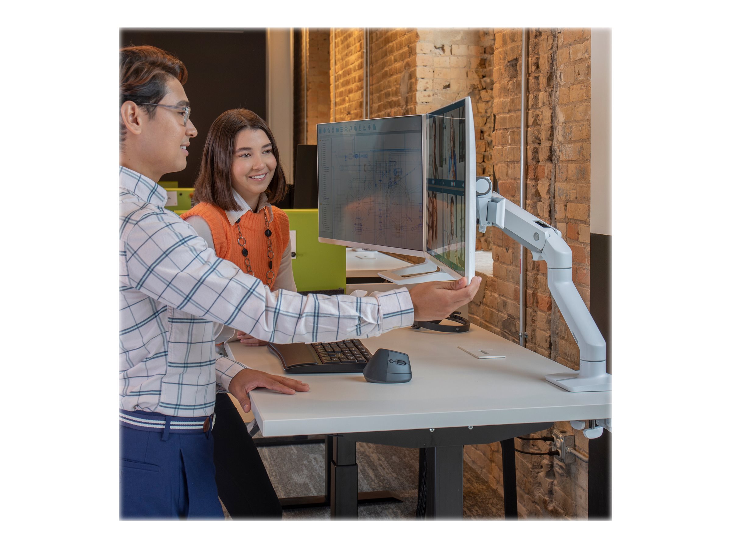 ERGOTRON HX dual Monitor Tischhalterung