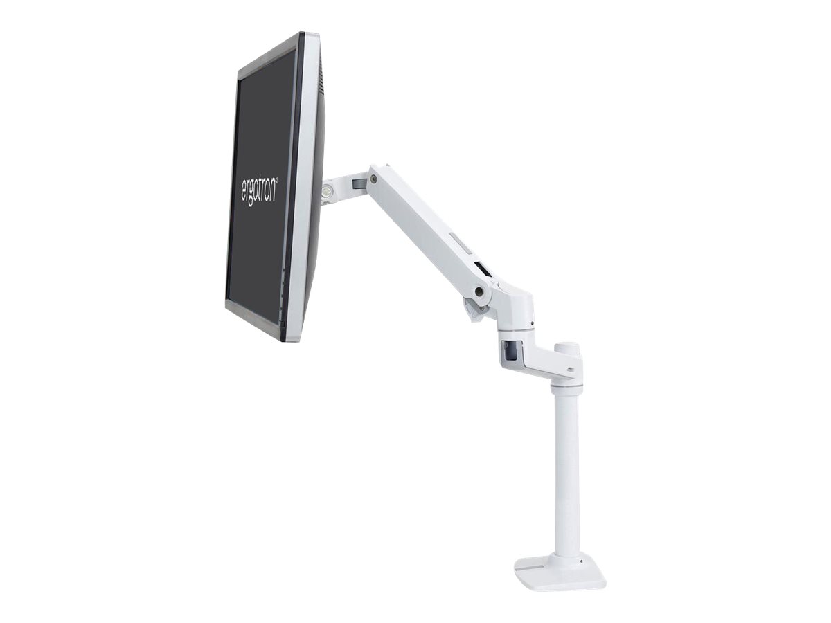 Ergotron Tischhalter LX 1-Monitor -34-11kg -WS -Hohe Säule