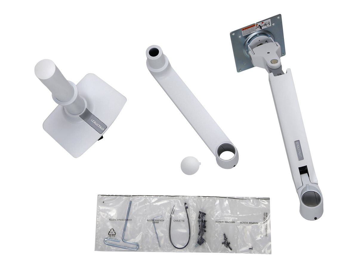 Ergotron Tischhalter LX 1-Monitor -34-11kg -WS -Hohe Säule