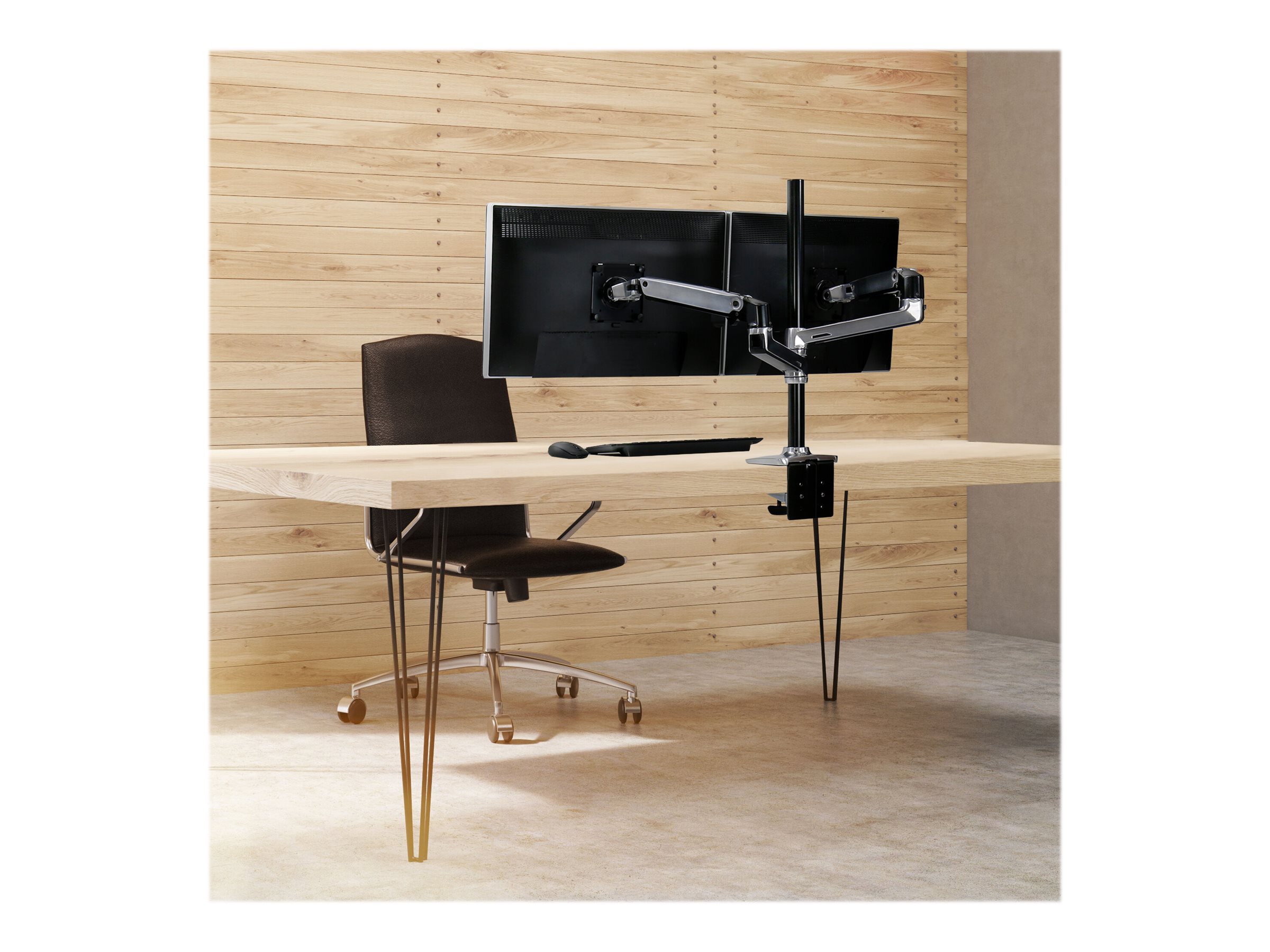 Ergotron Tischhalter LX 2-Monitore-40-18kg -ALU-