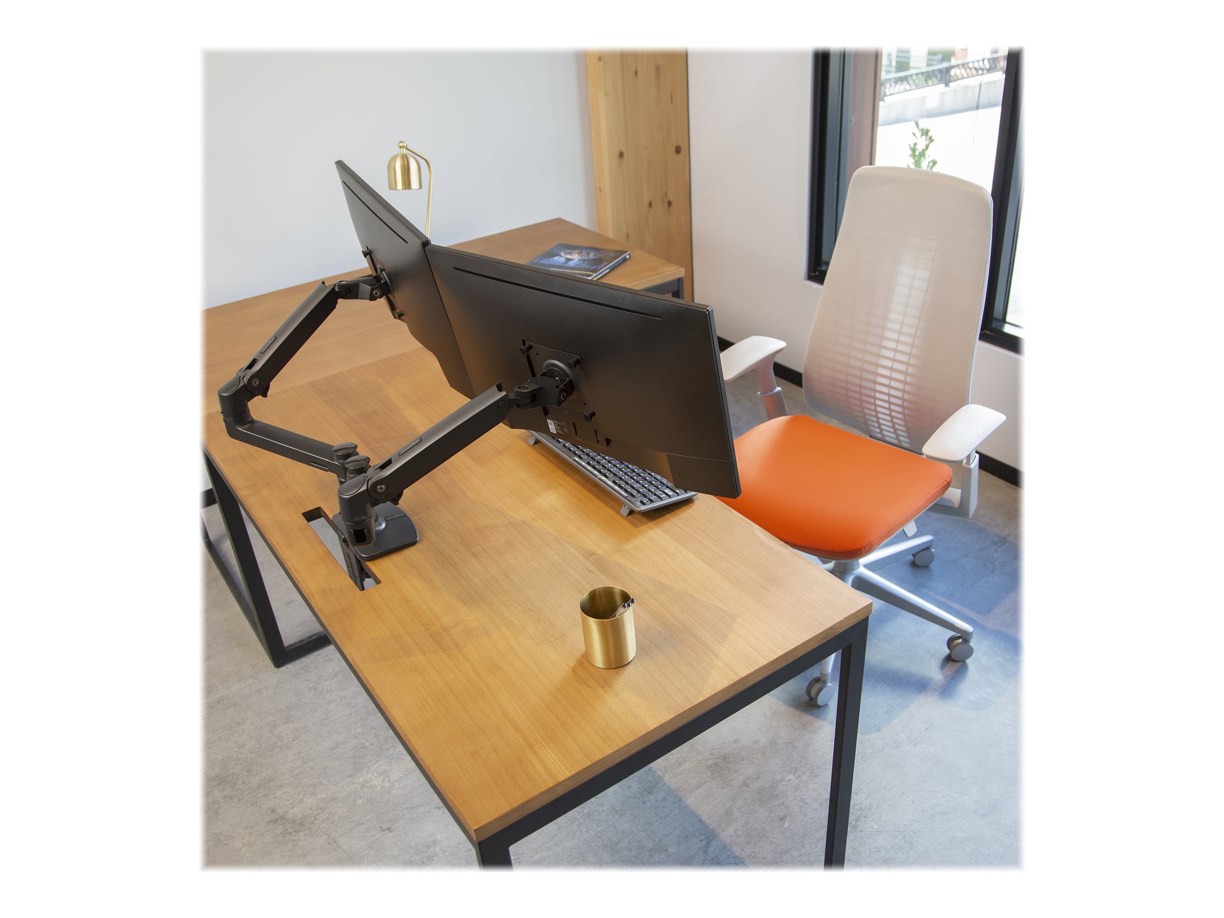 ERGOTRON LX-Montagearm dual Schwarz