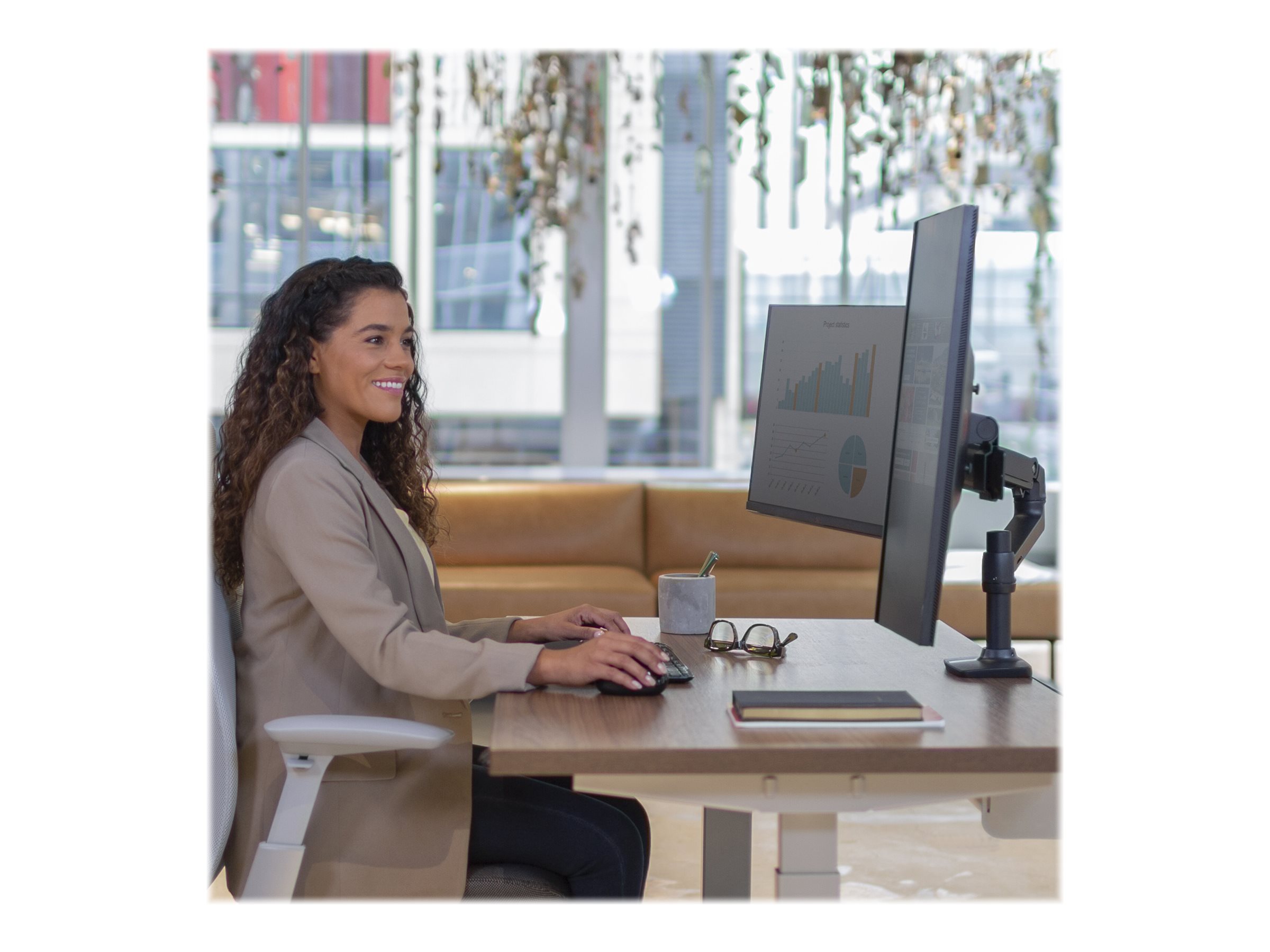 ERGOTRON LX dual direkt Tischhalterung