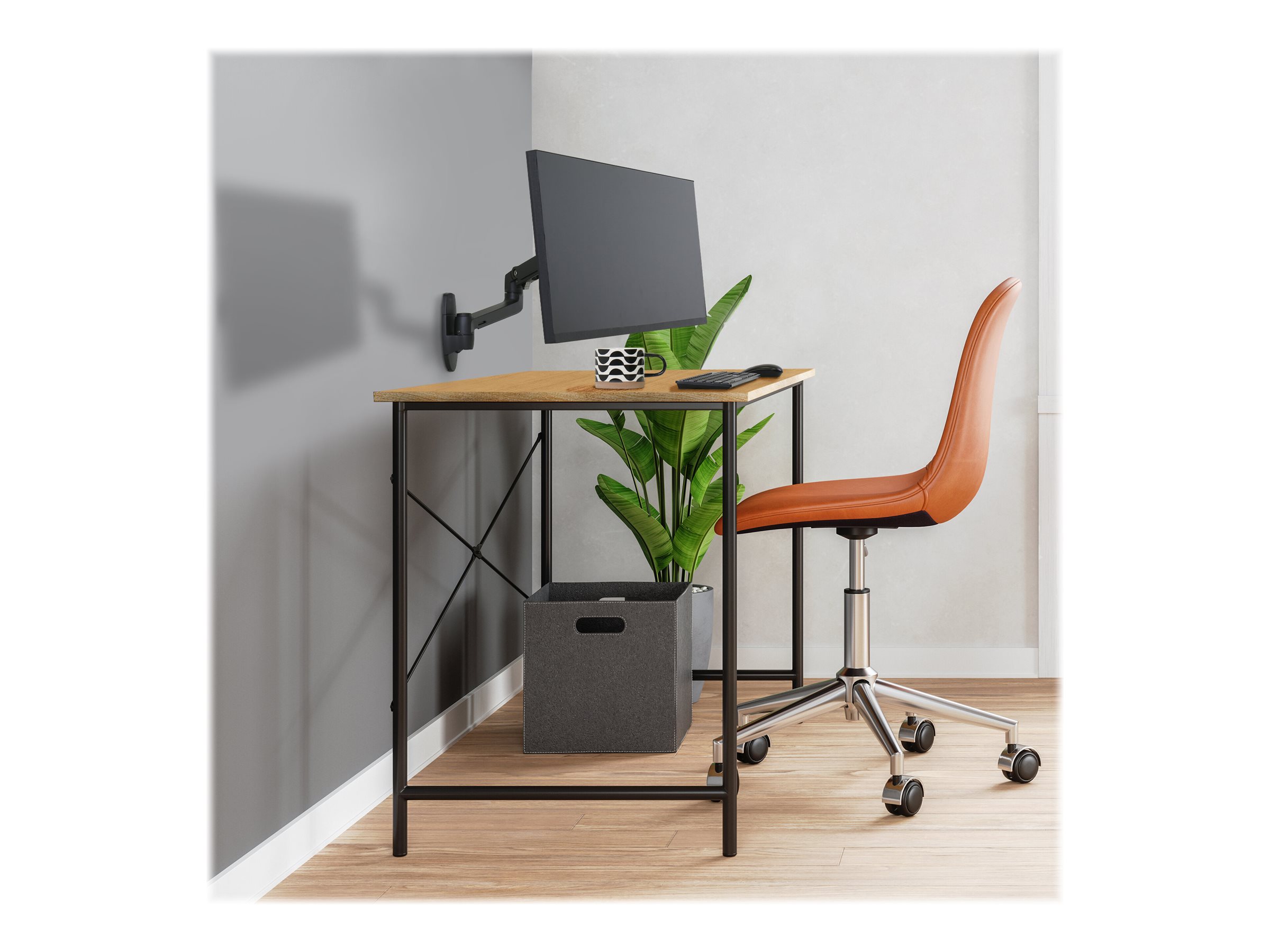 Ergotron LX Wandhalter bis-34&11,3kg Höhenverstellbar SW.