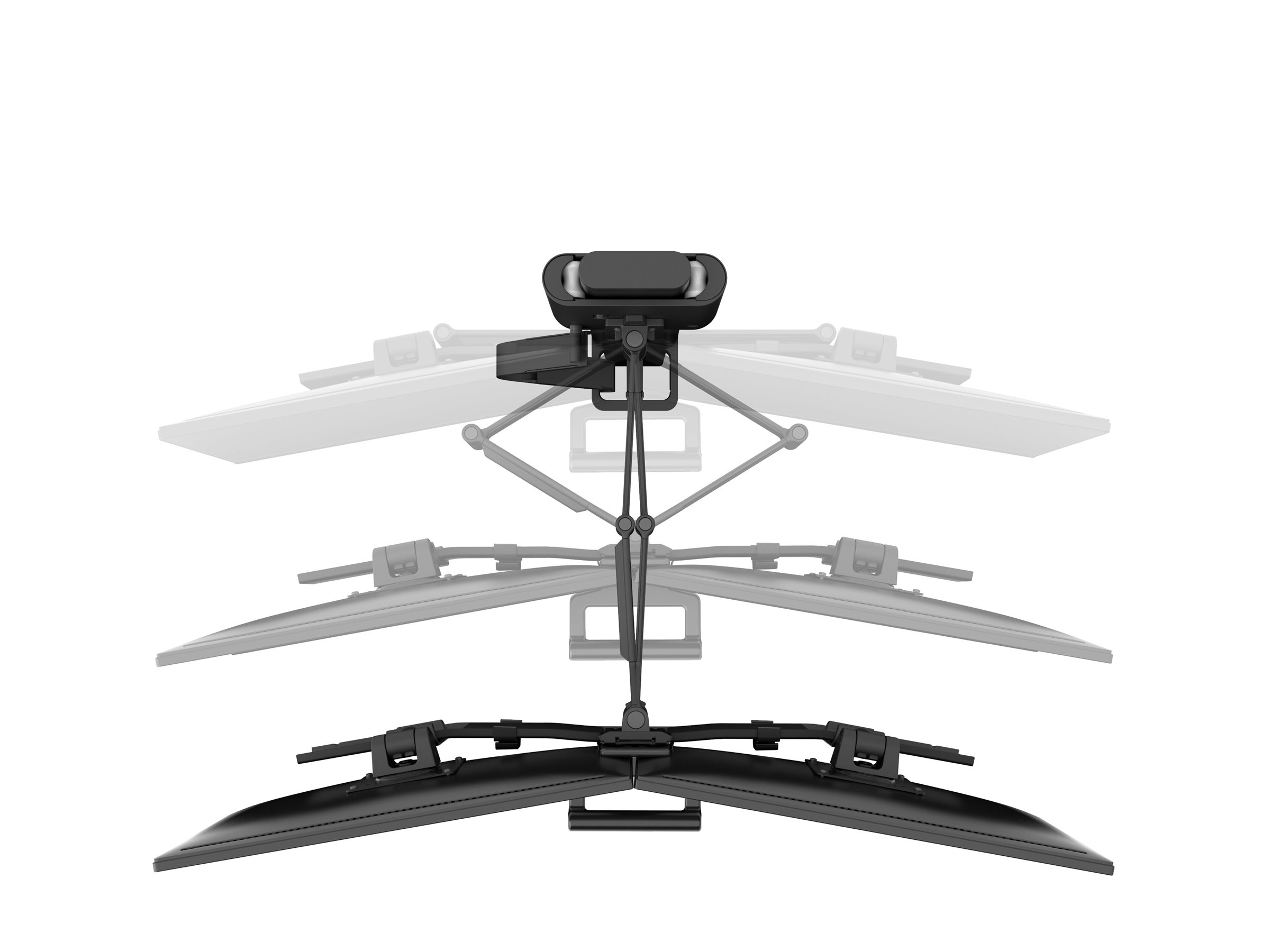 ERGOTRON TRACE Desk Dual Monitor Mount