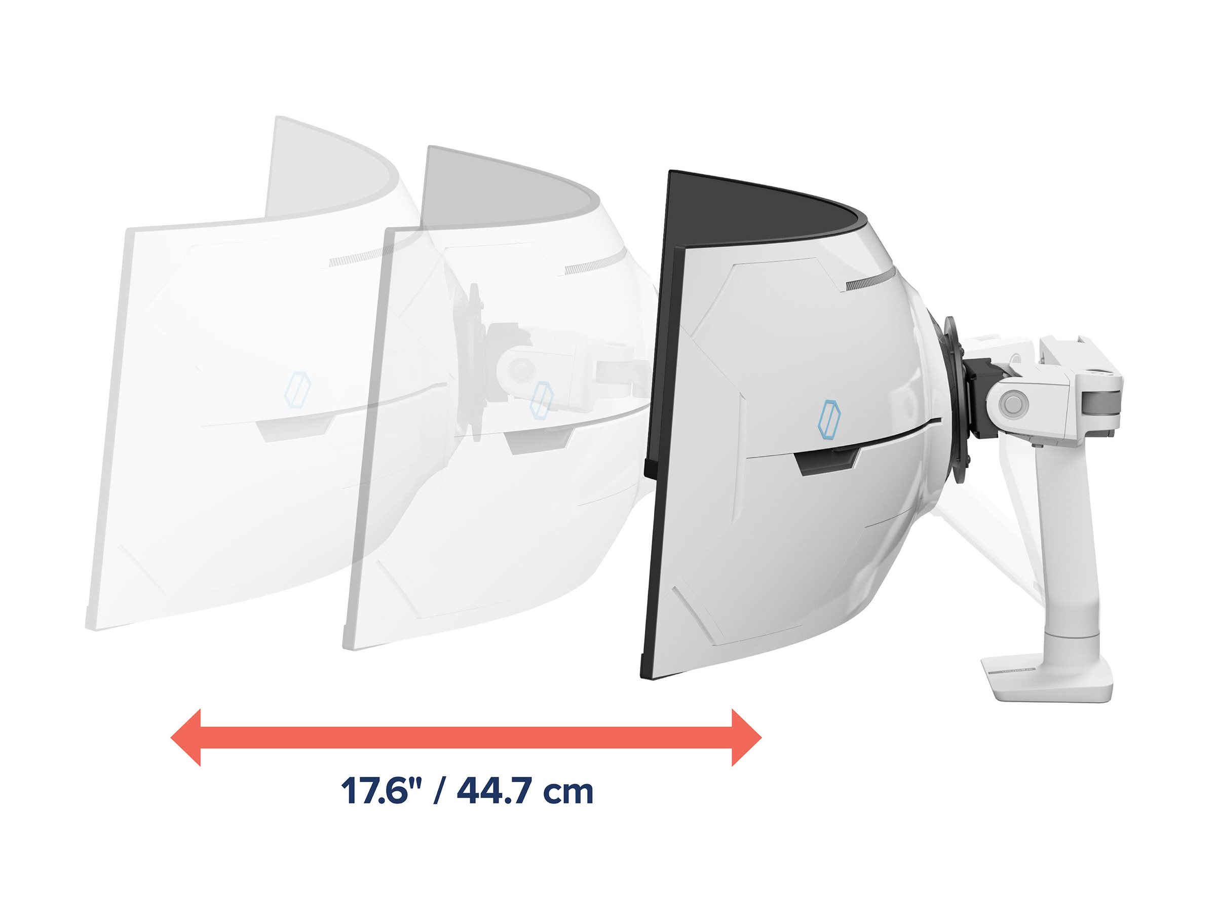 ERGOTRON HX Arm mit VHD-Gelenk w