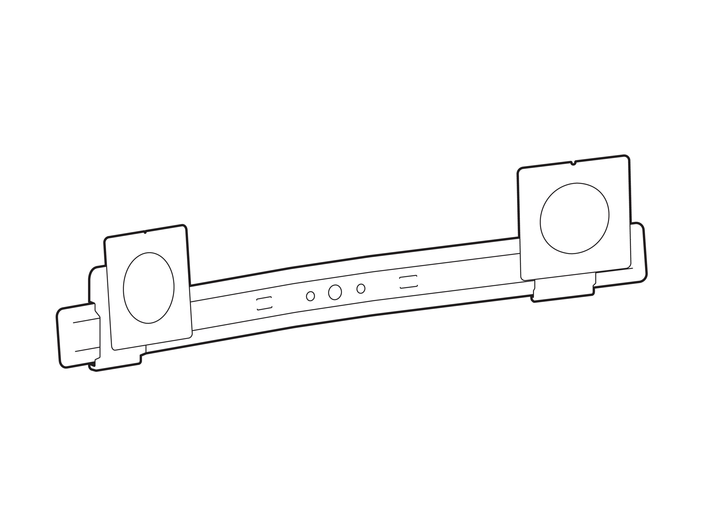 Ergotron ZUBEHÖR UMRÜSTKIT VON EINZEL- AUF DUAL-MONITORARM